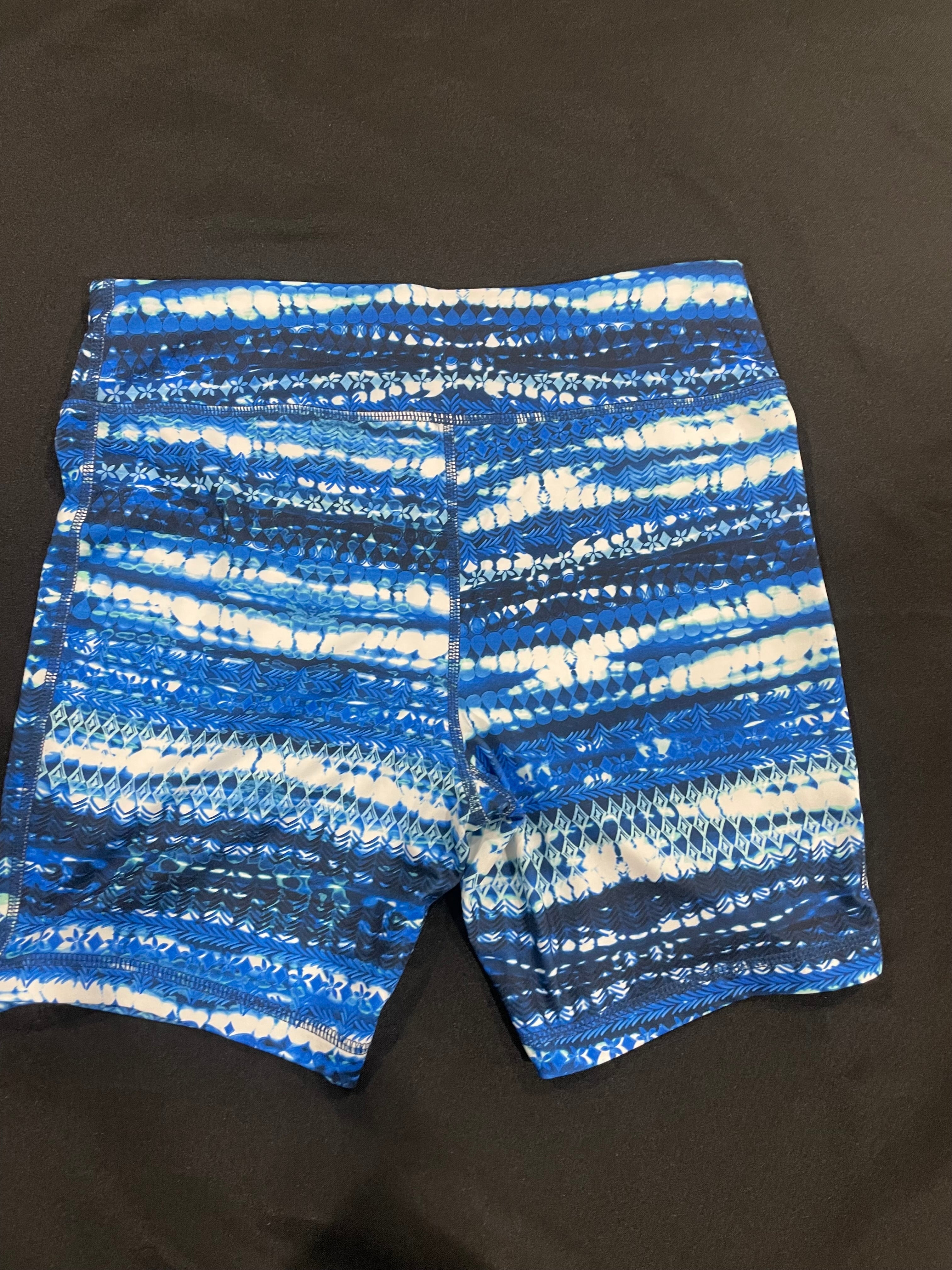 Blue Exercise Shorts image 1