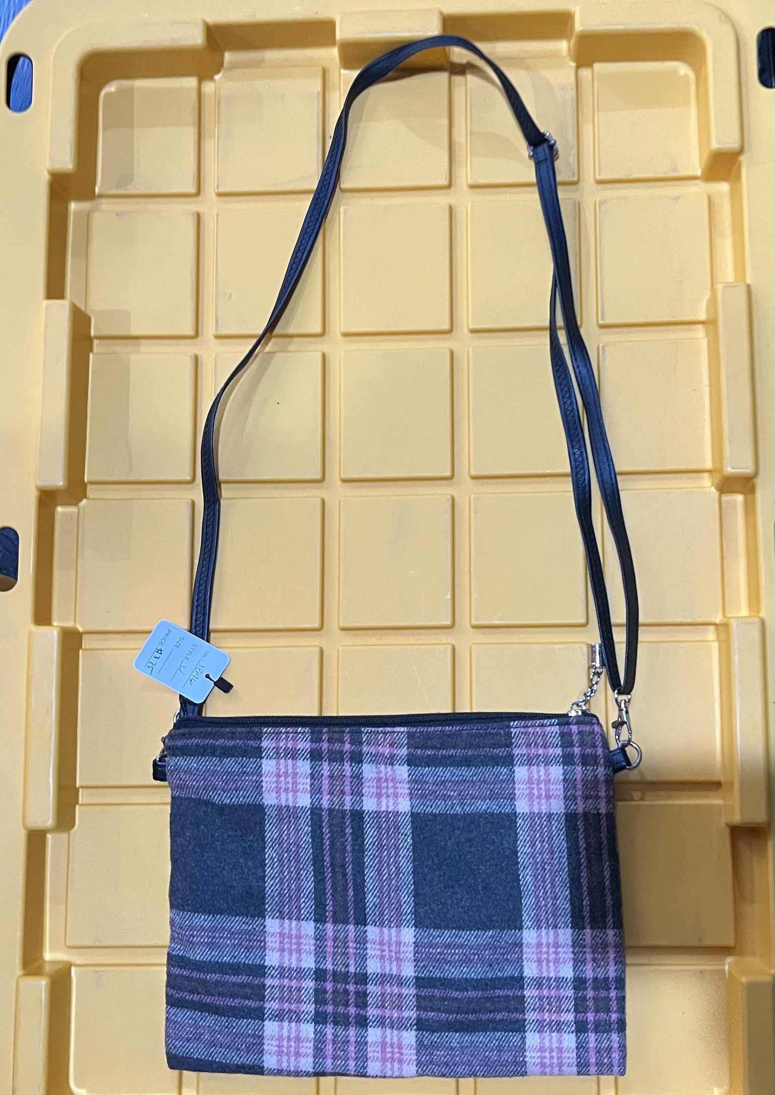 Checkered Flannel Purse image 0