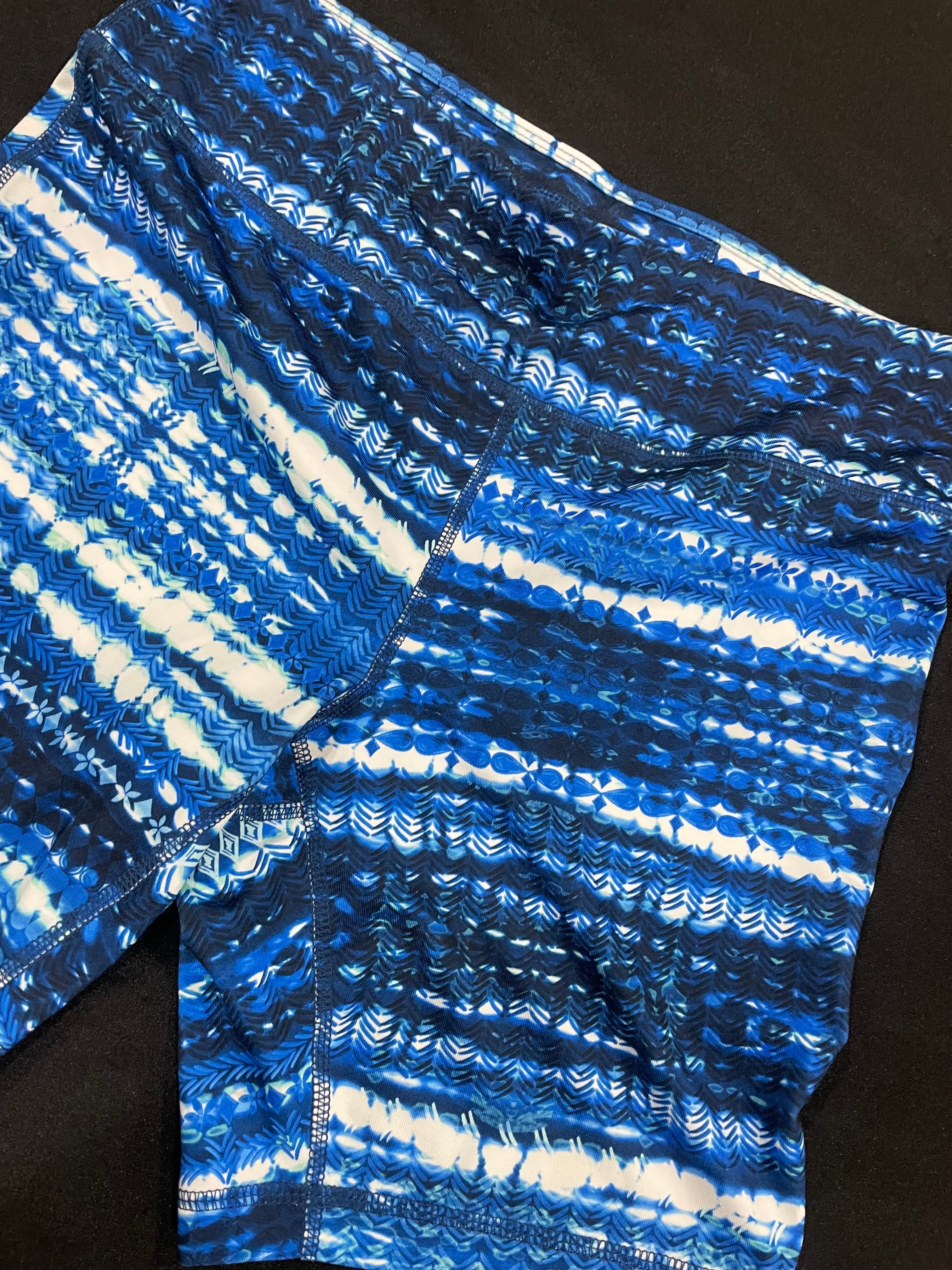 Blue Exercise Shorts image 2