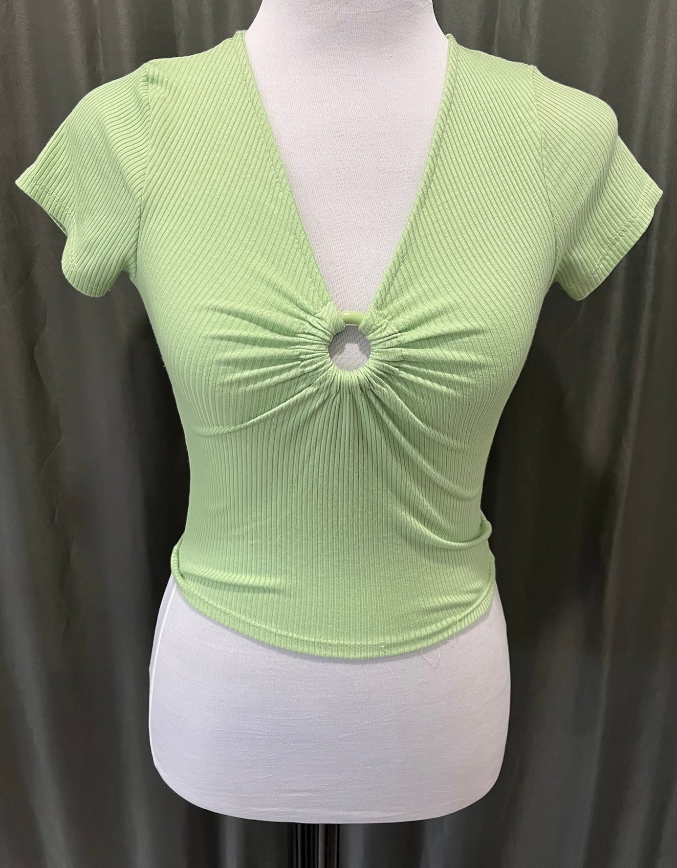 Women’s Green Crop Top image 0