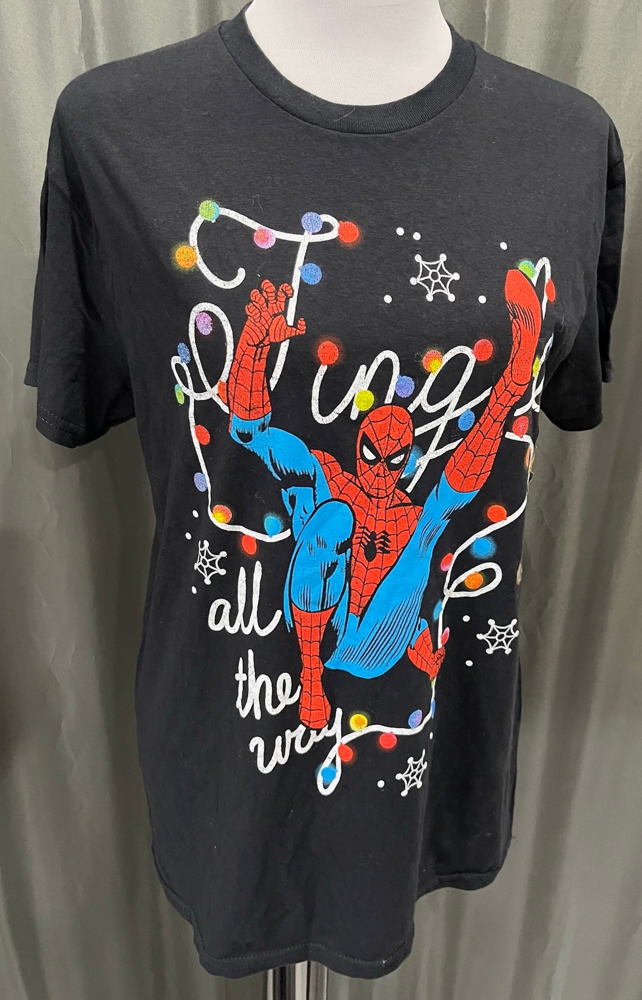 Unisex Spider Man Jingle All The Way Shirt image 1