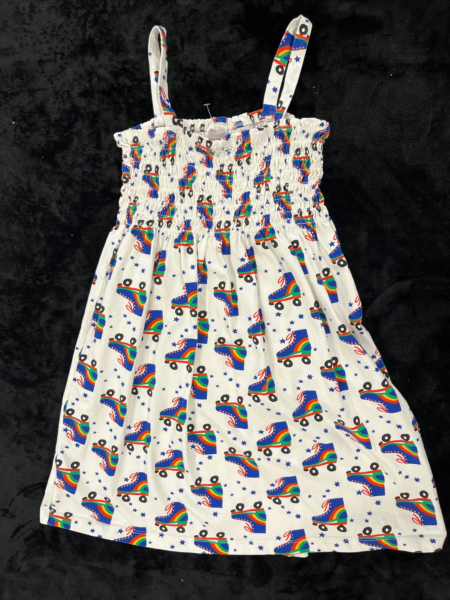 Girls Roller-skate Printed Dress image 0