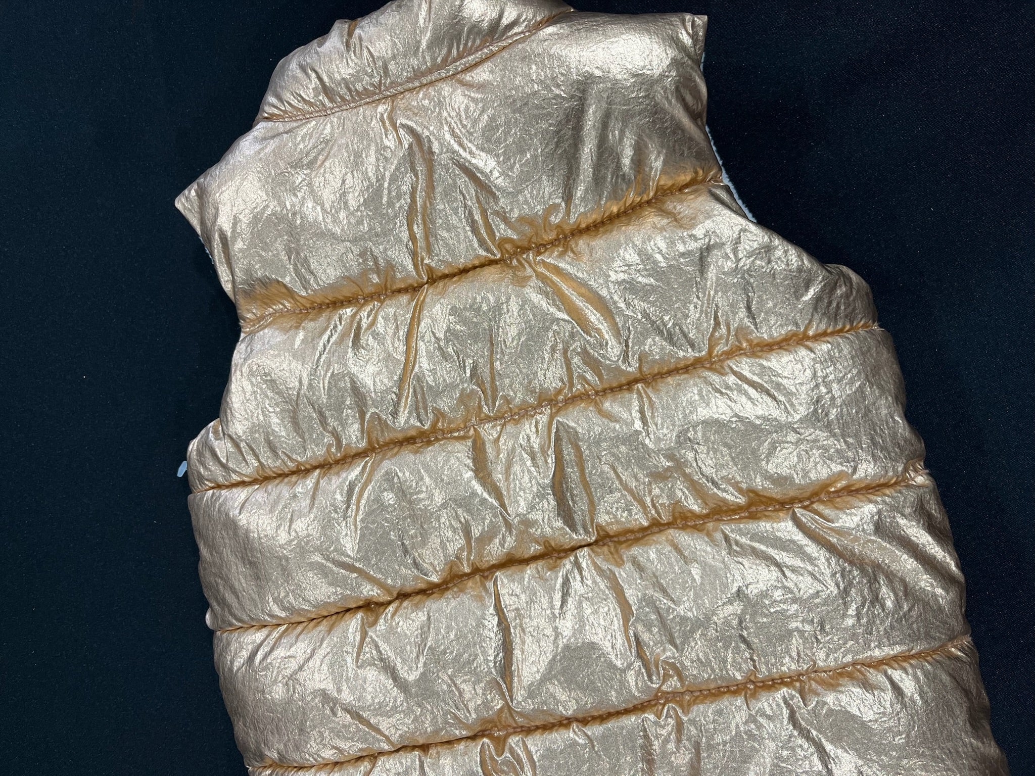 Girls Gold Vest image 2