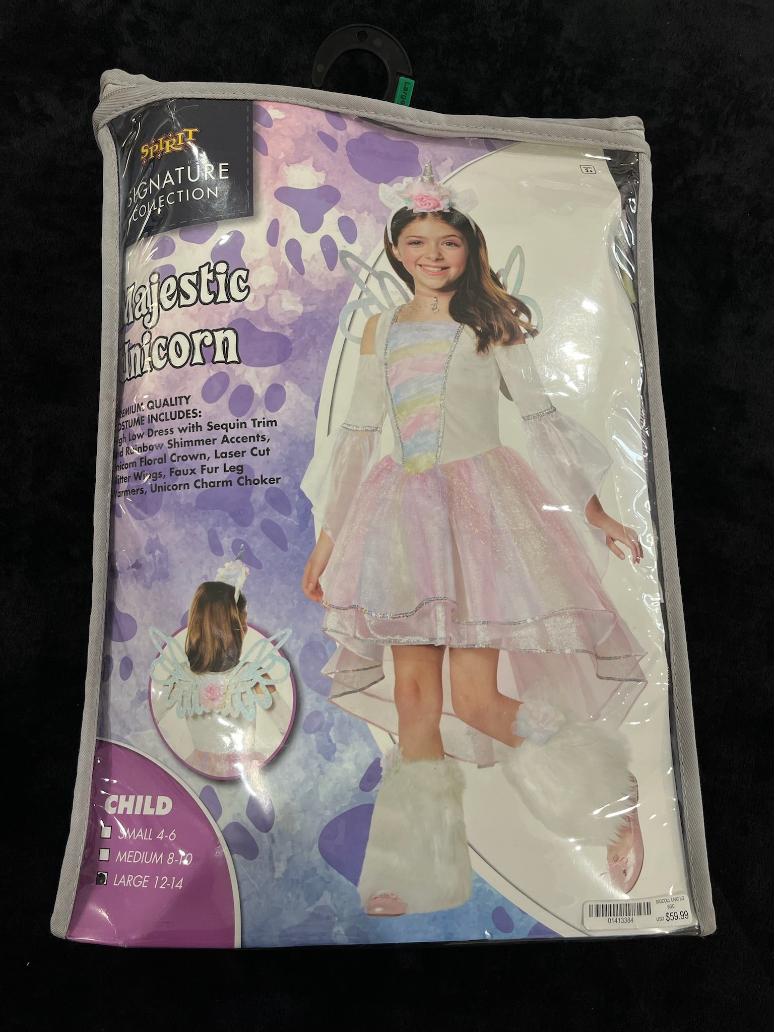 Girls Majestic Unicorn Costume image 0