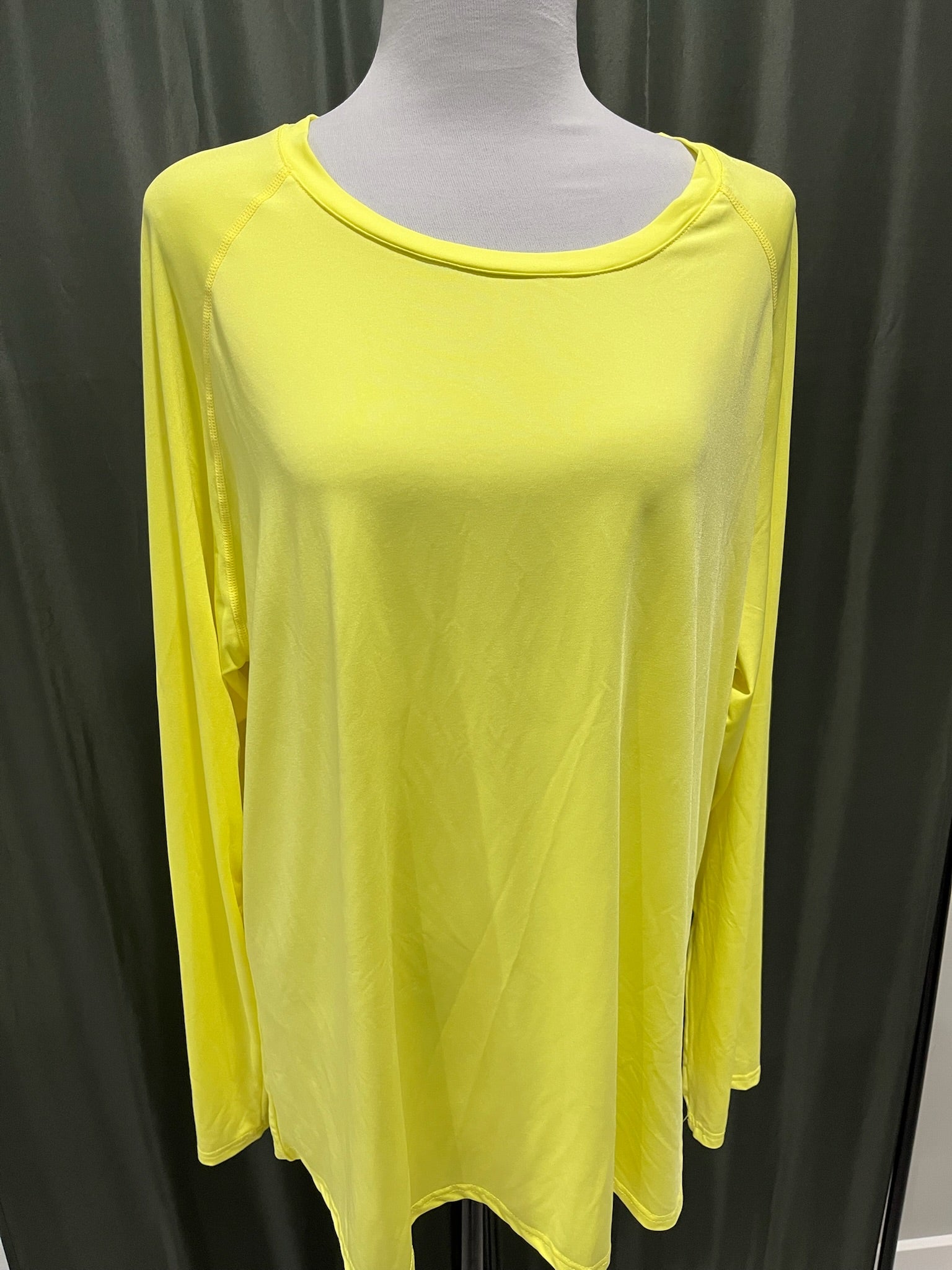 Women’s Yellow Long Sleeve Shirt image 1