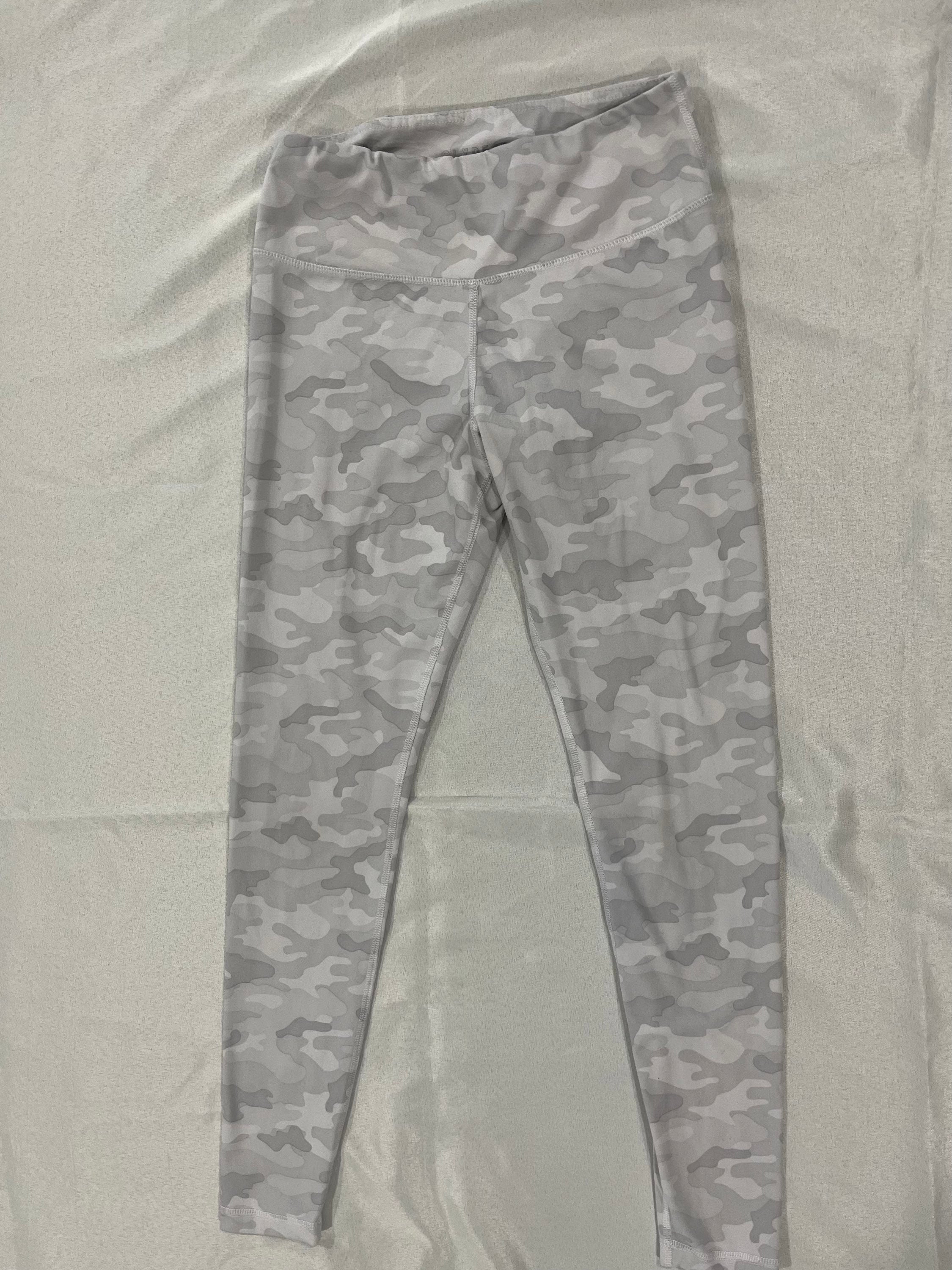 Women’s Grey Army Print Pants  image 0
