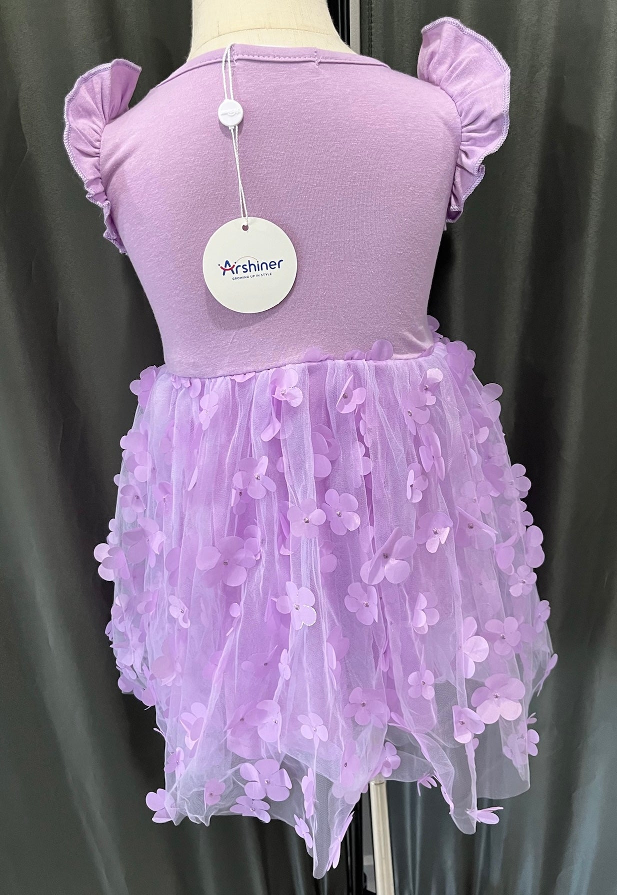 Girls Purple Dress image 4