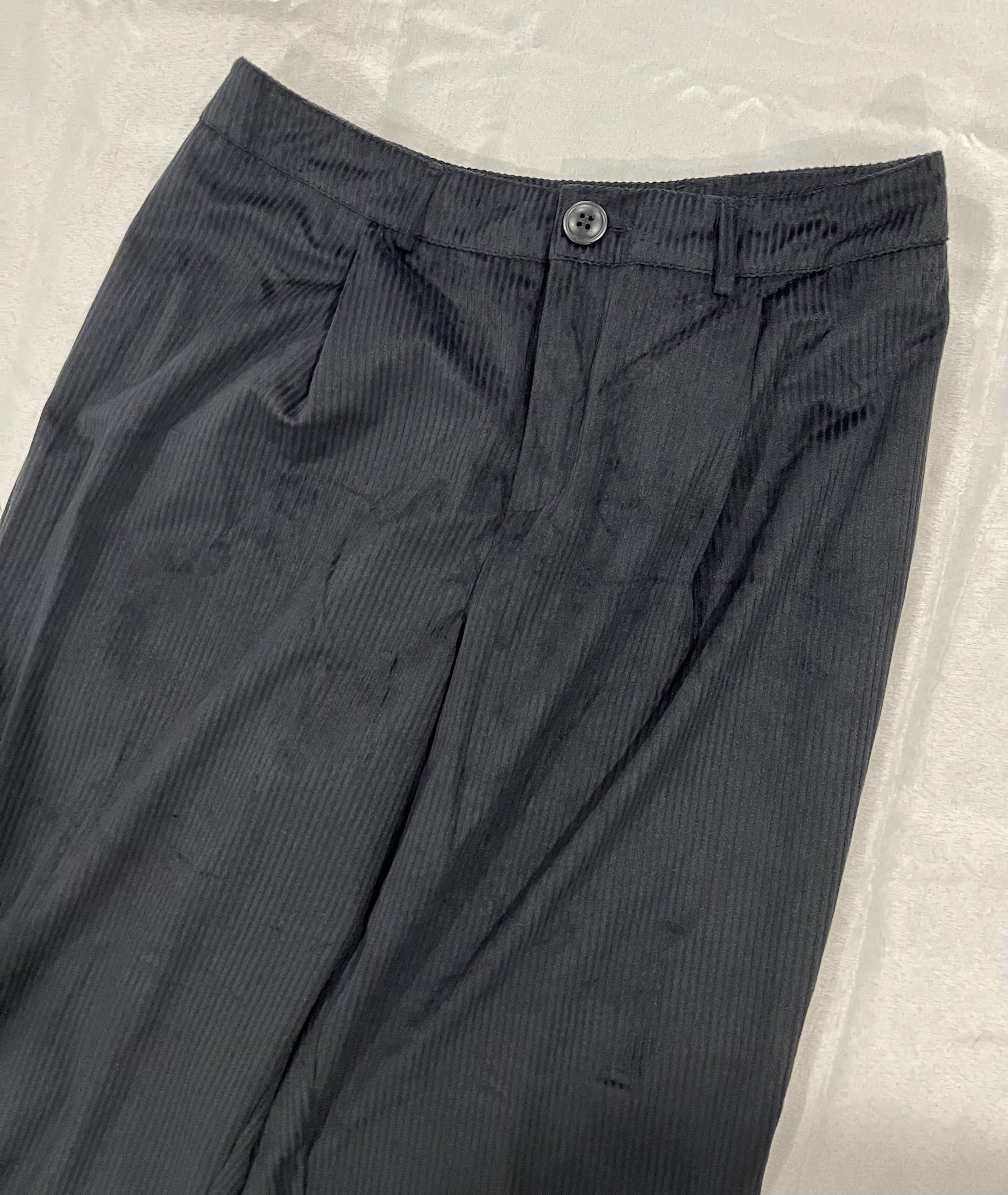 Women’s Corduroy Black Pants image 1