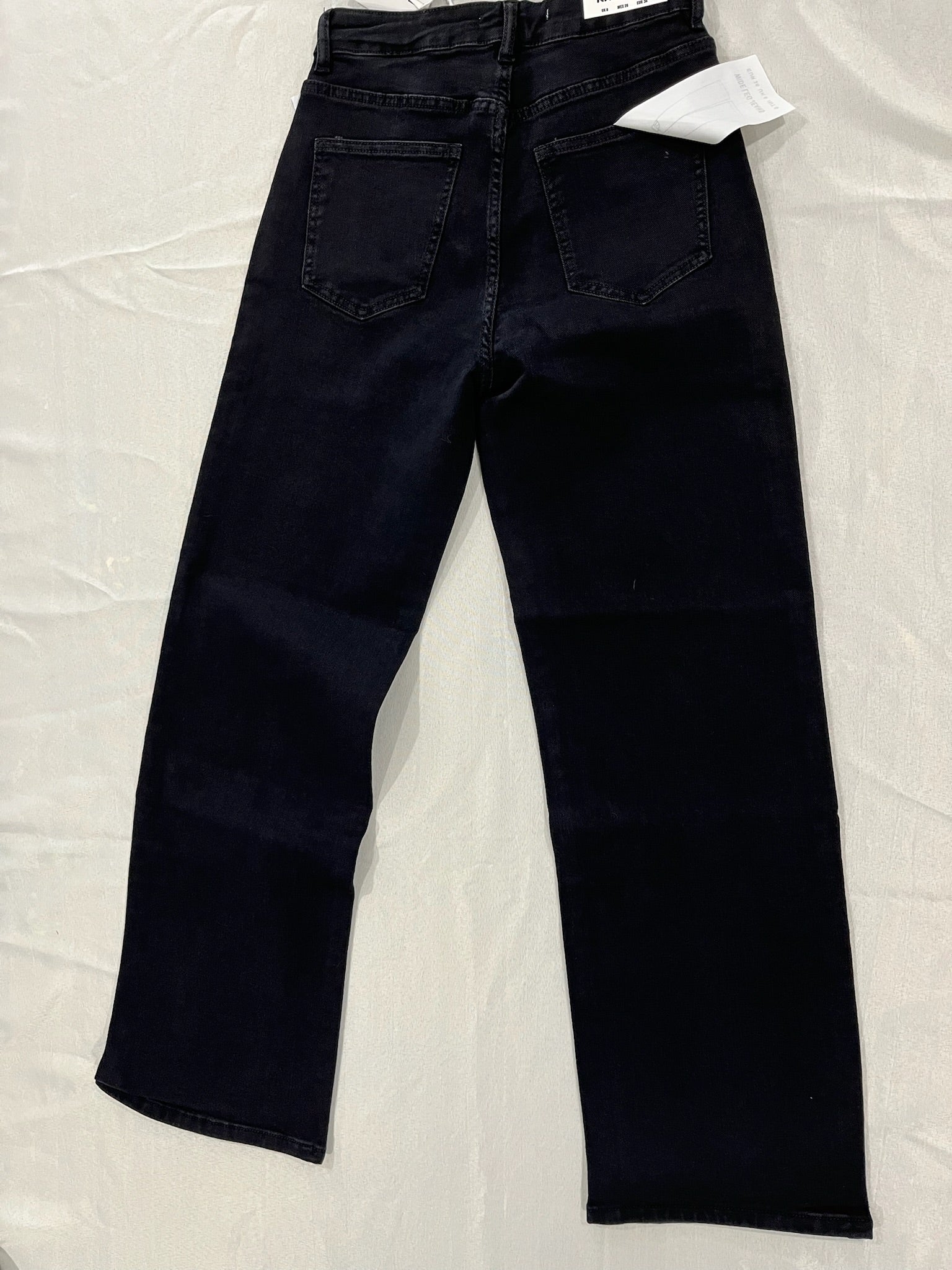 Women’s Black Wide Leg Jeans image 2
