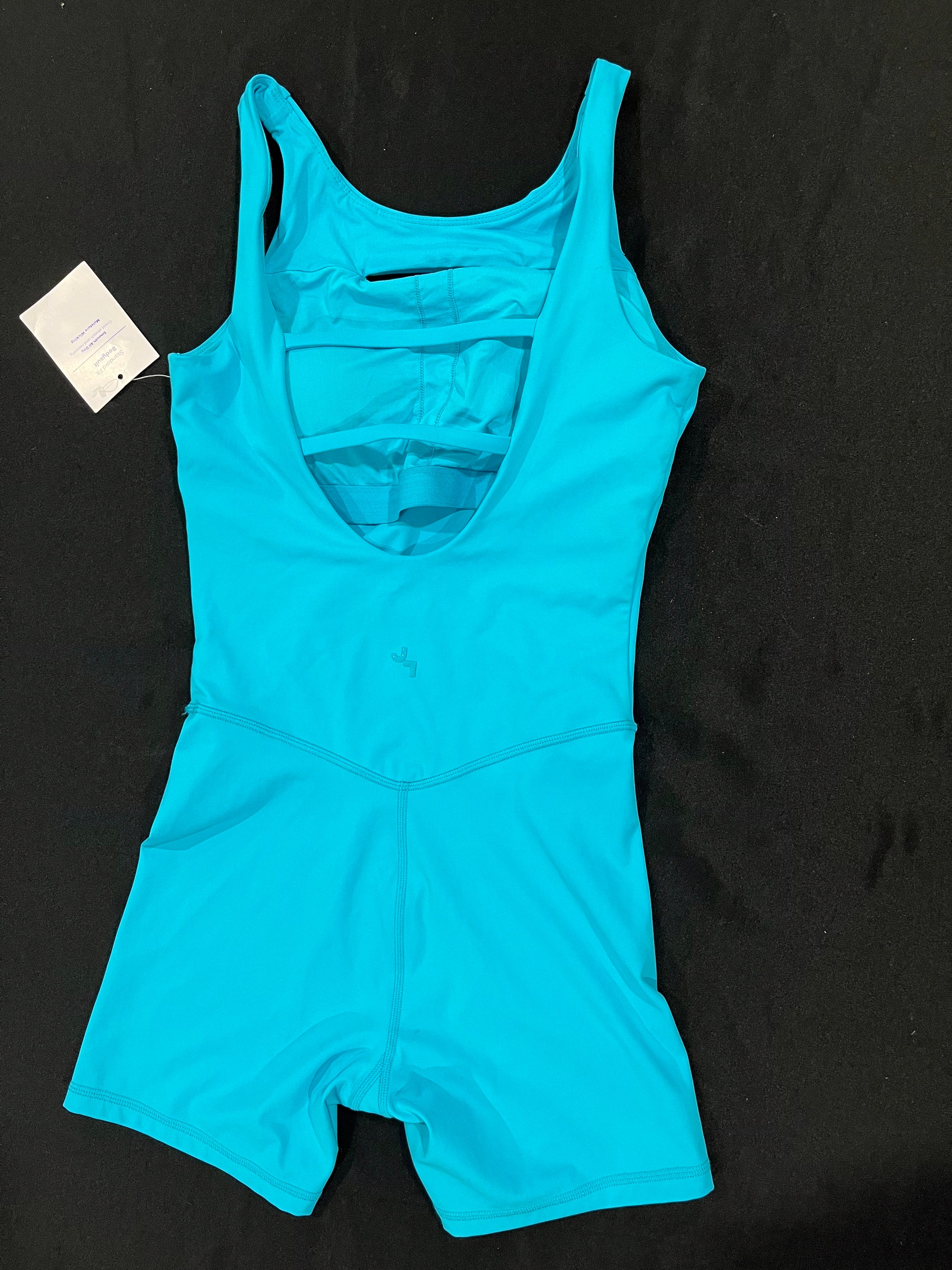 Blue Tennis Exercise Body Suit image 2