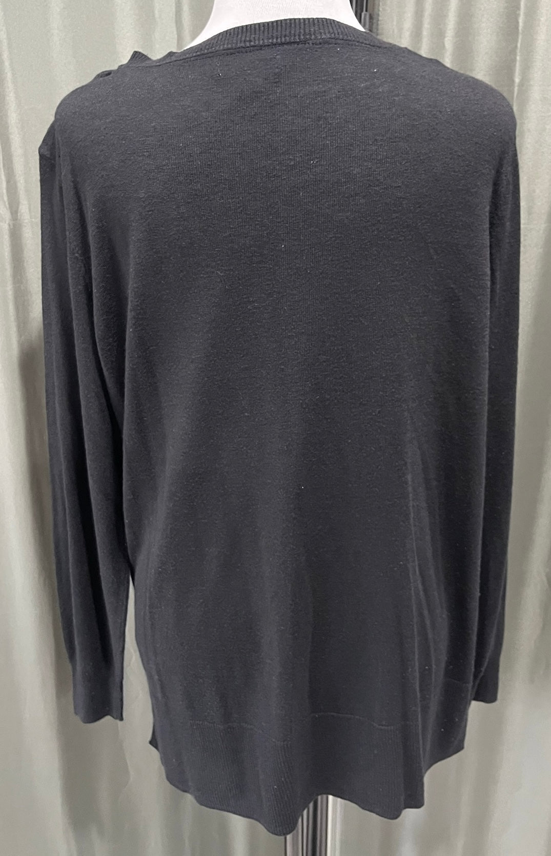 Women’s Black Long Sleeve Shirt image 1