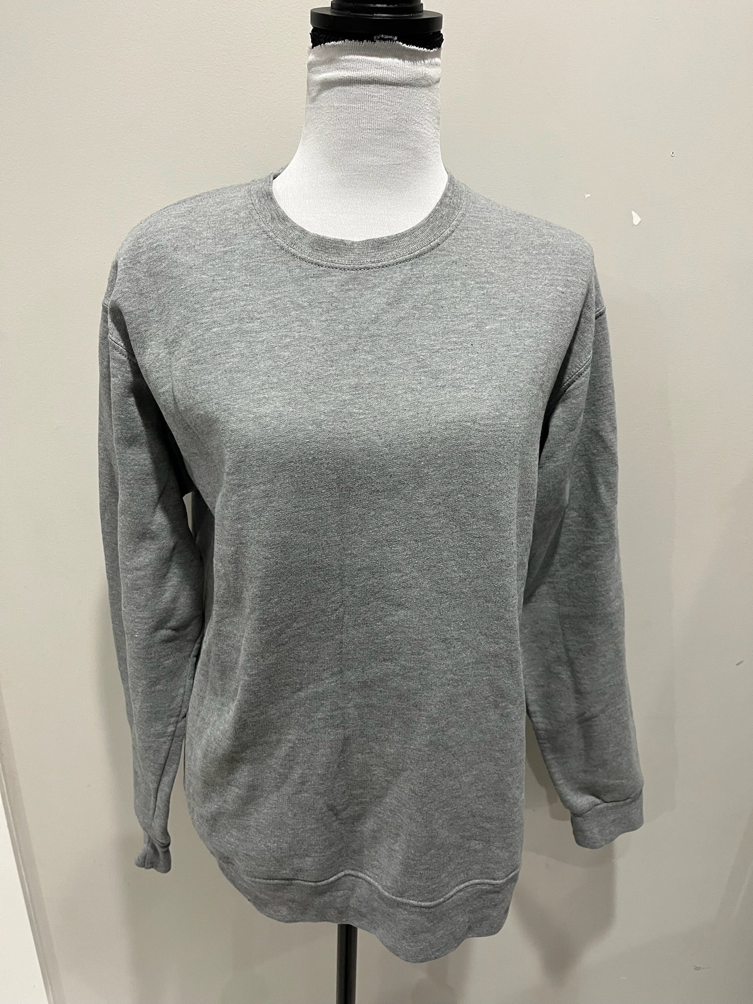 Women’s Grey Crewneck Sweater image 0