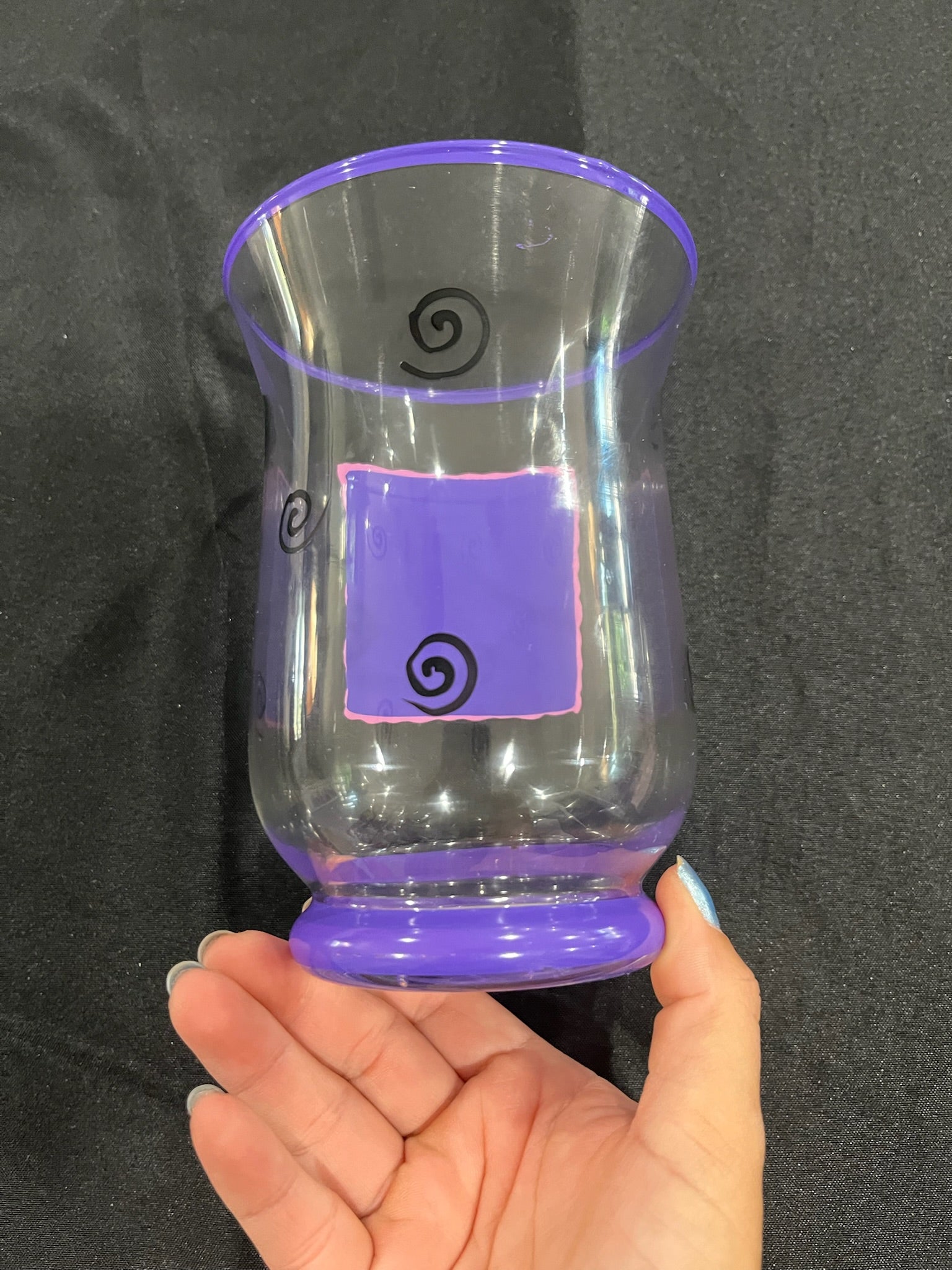 Glass Cup With “K” image 3