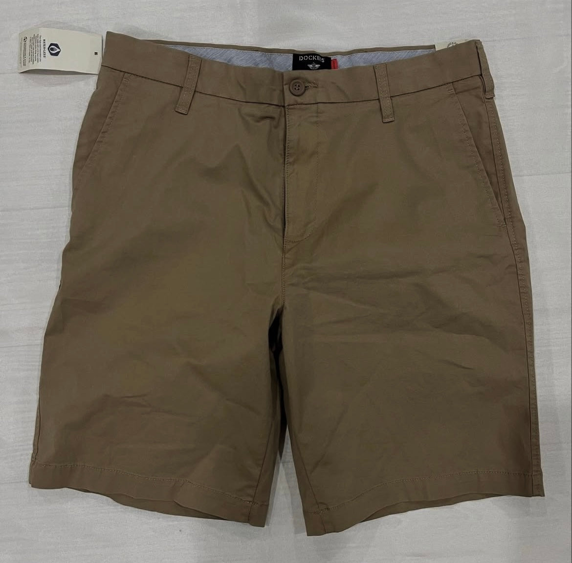 Mens Khaki Shorts image 0