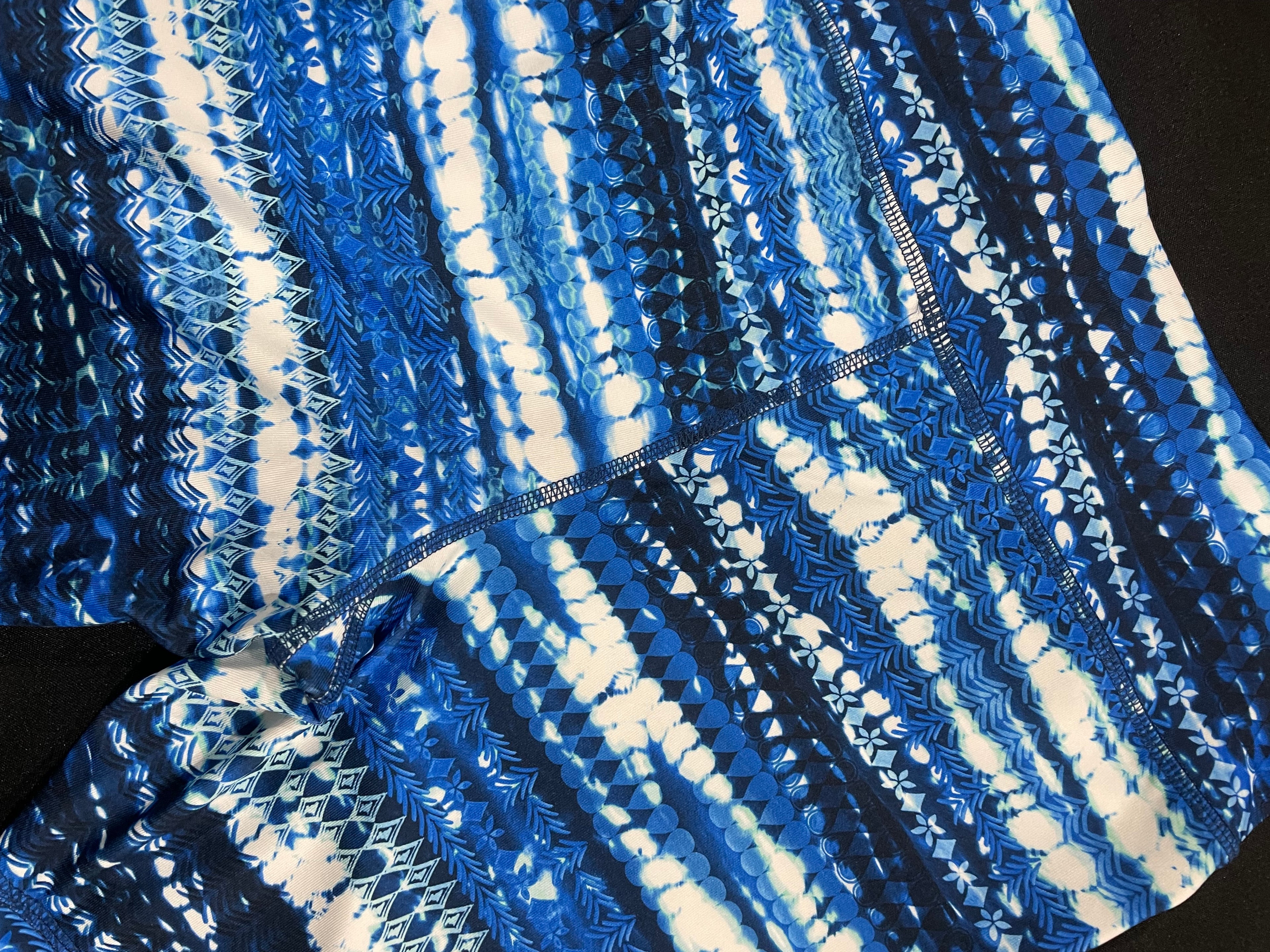 Blue Exercise Shorts image 3