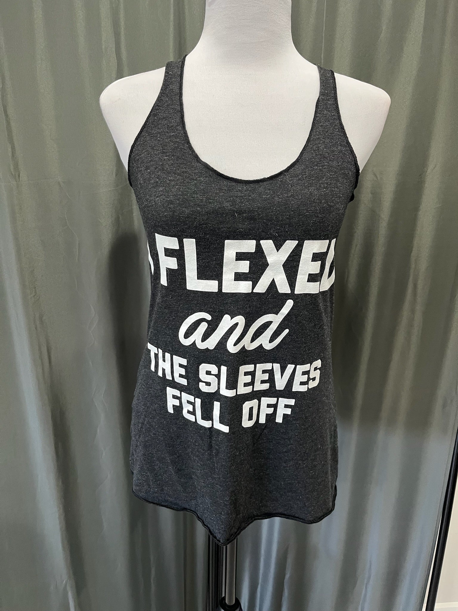Women’s I Flexed and The Sleeve Fell Off Tank Top image 0