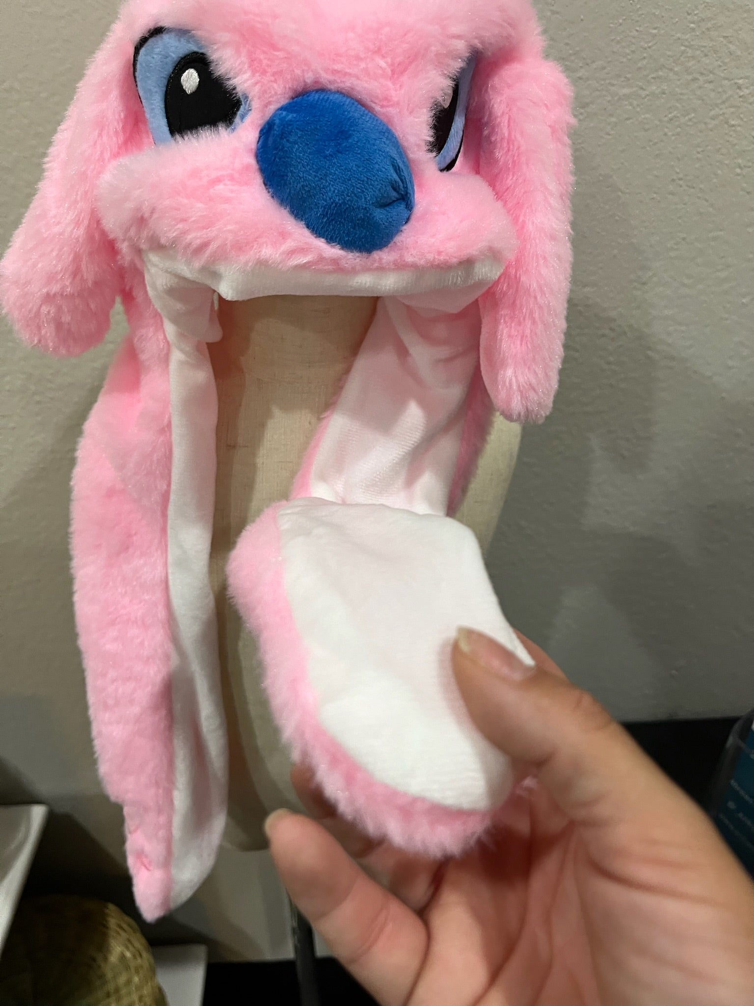 Children’s Stitch Hat With Flip Ear Feature