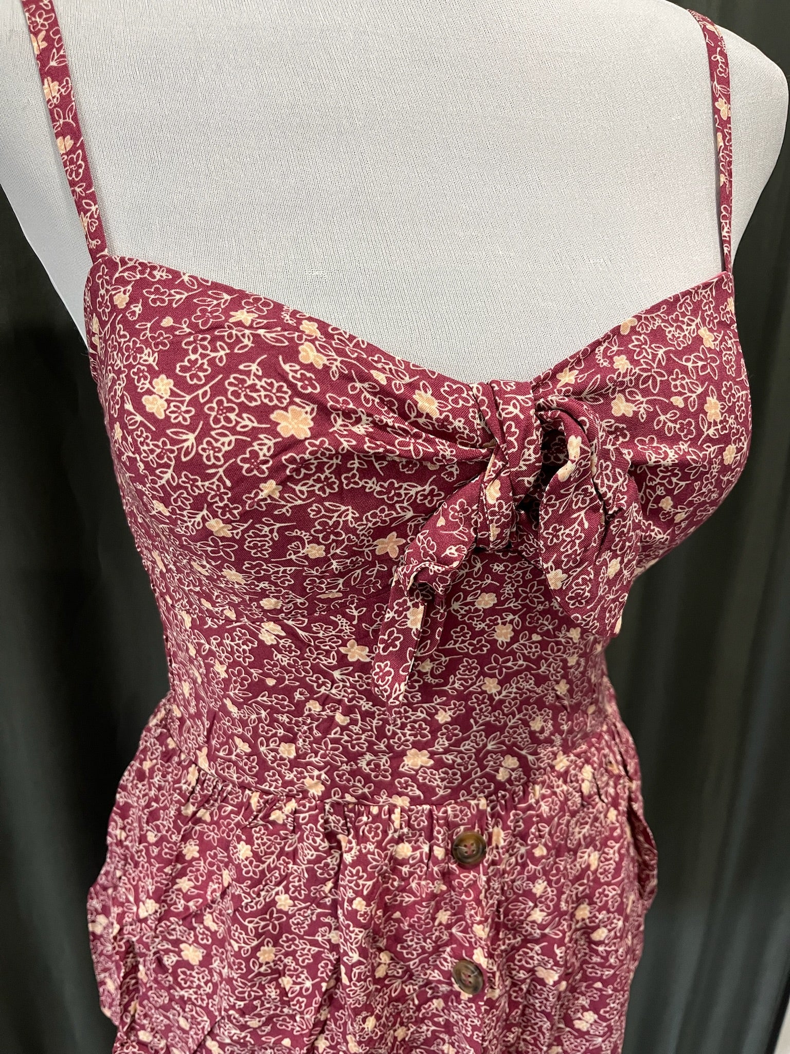 Women’s Pink Floral Dress image 1