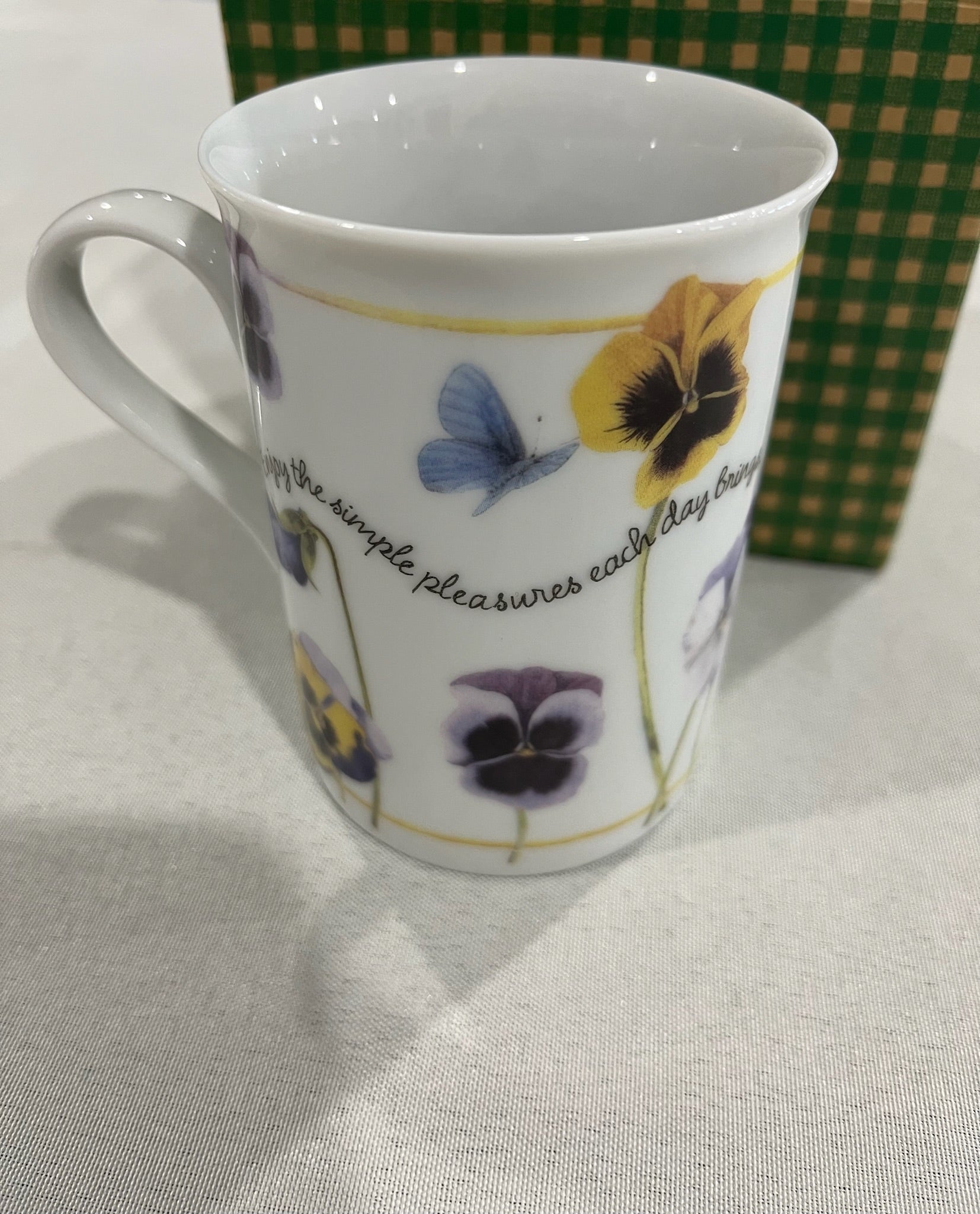 Coffee Mug “Enjoy The Simple Pleasures Each Day Brings” image 2