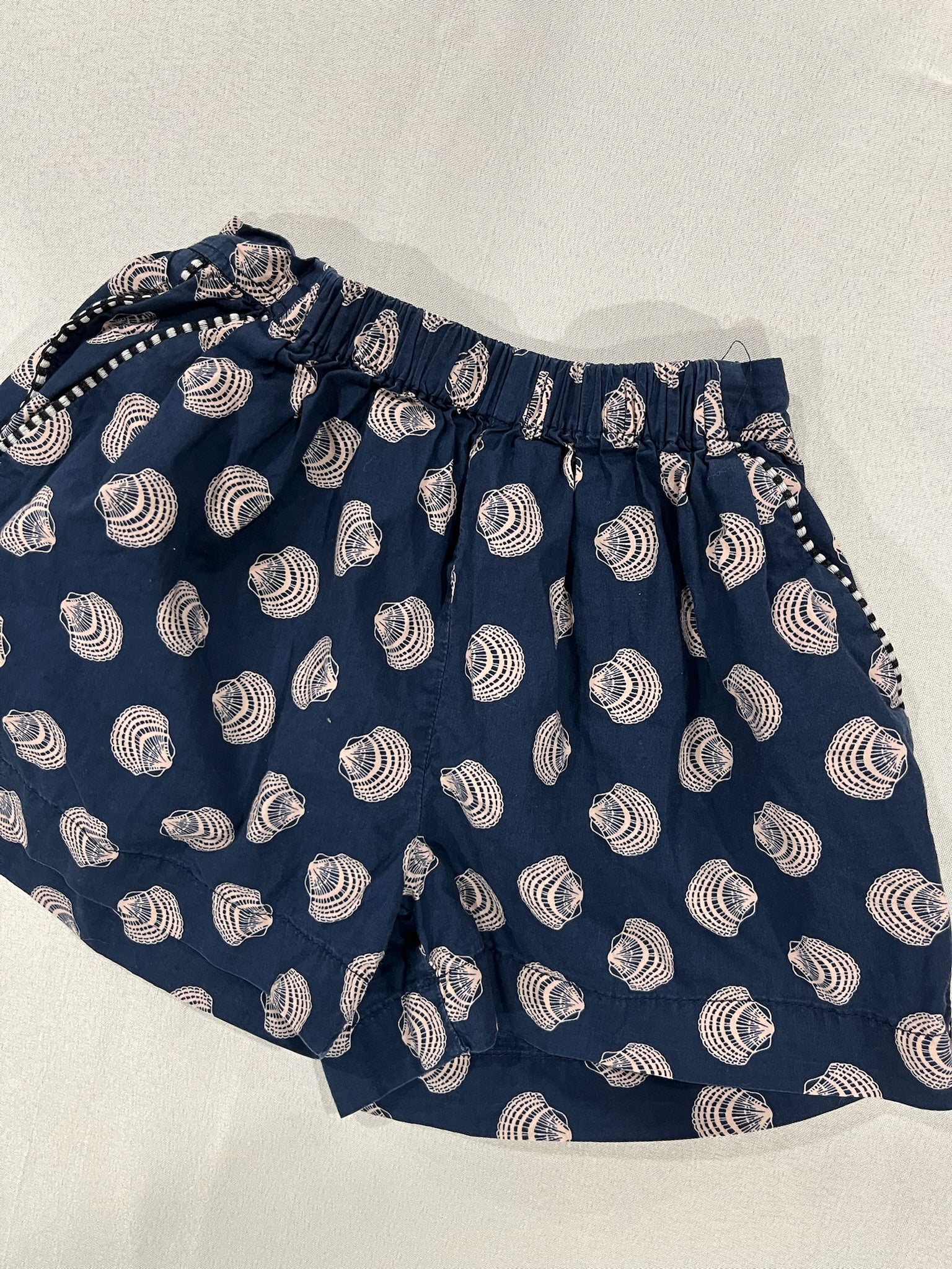 Girls Blue Shell Shorts image 1