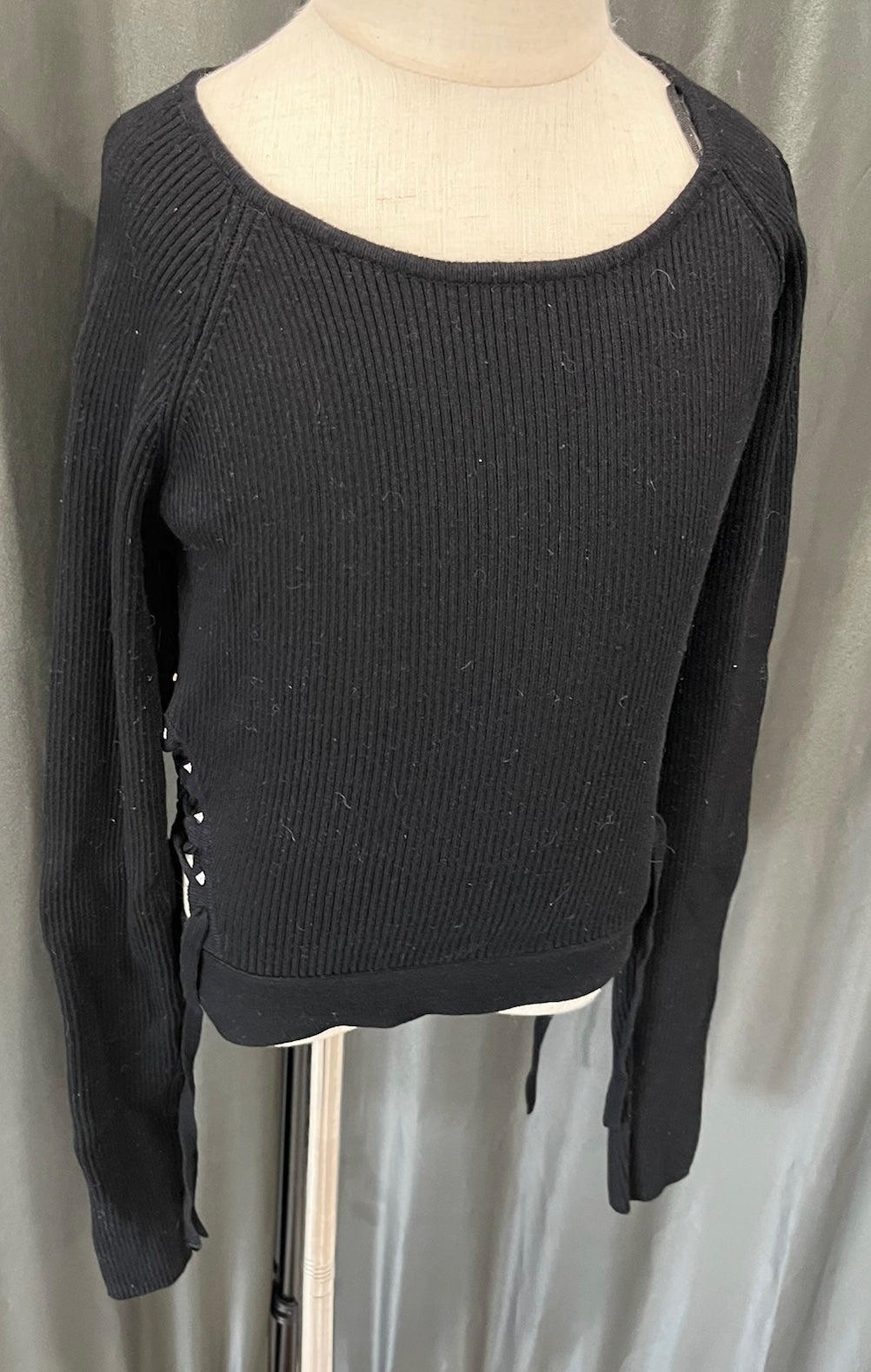 Girls Black Long Sleeve Shirt image 1