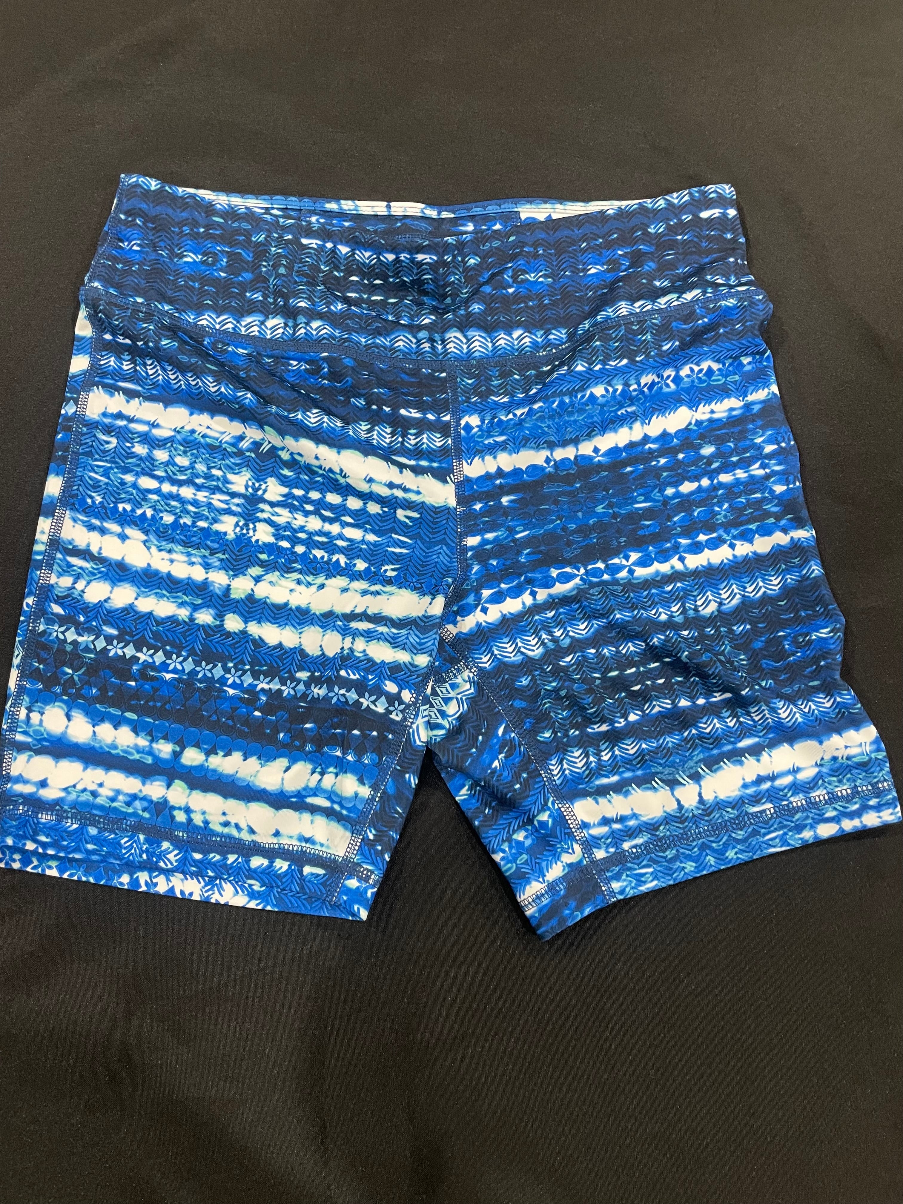 Blue Exercise Shorts image 0