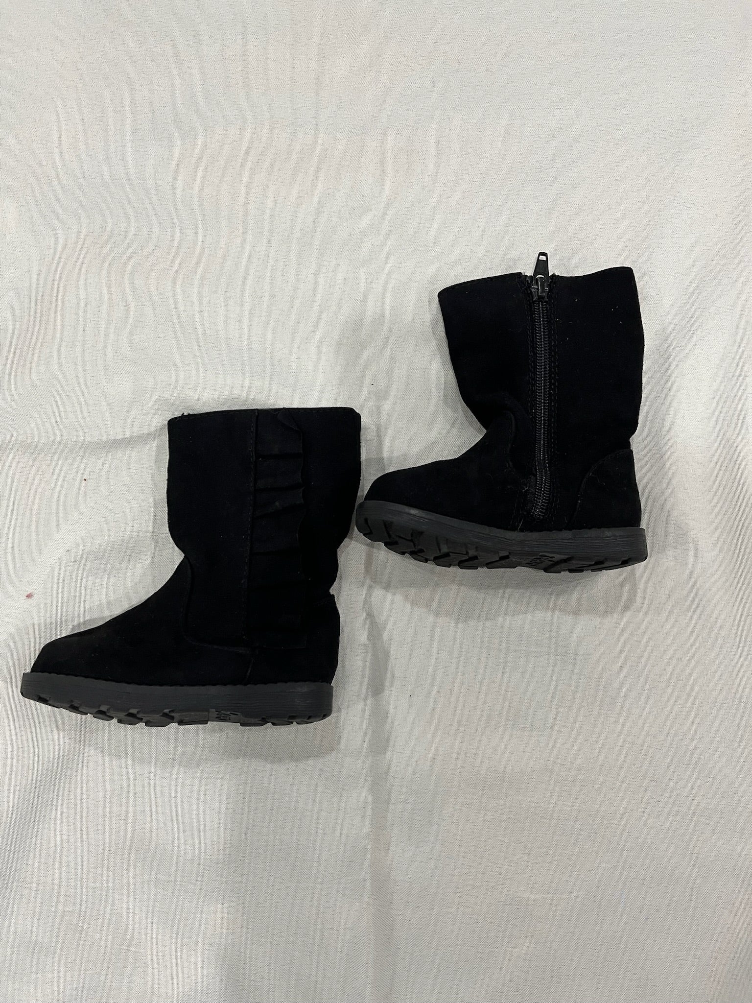 Girls Black Boots image 3