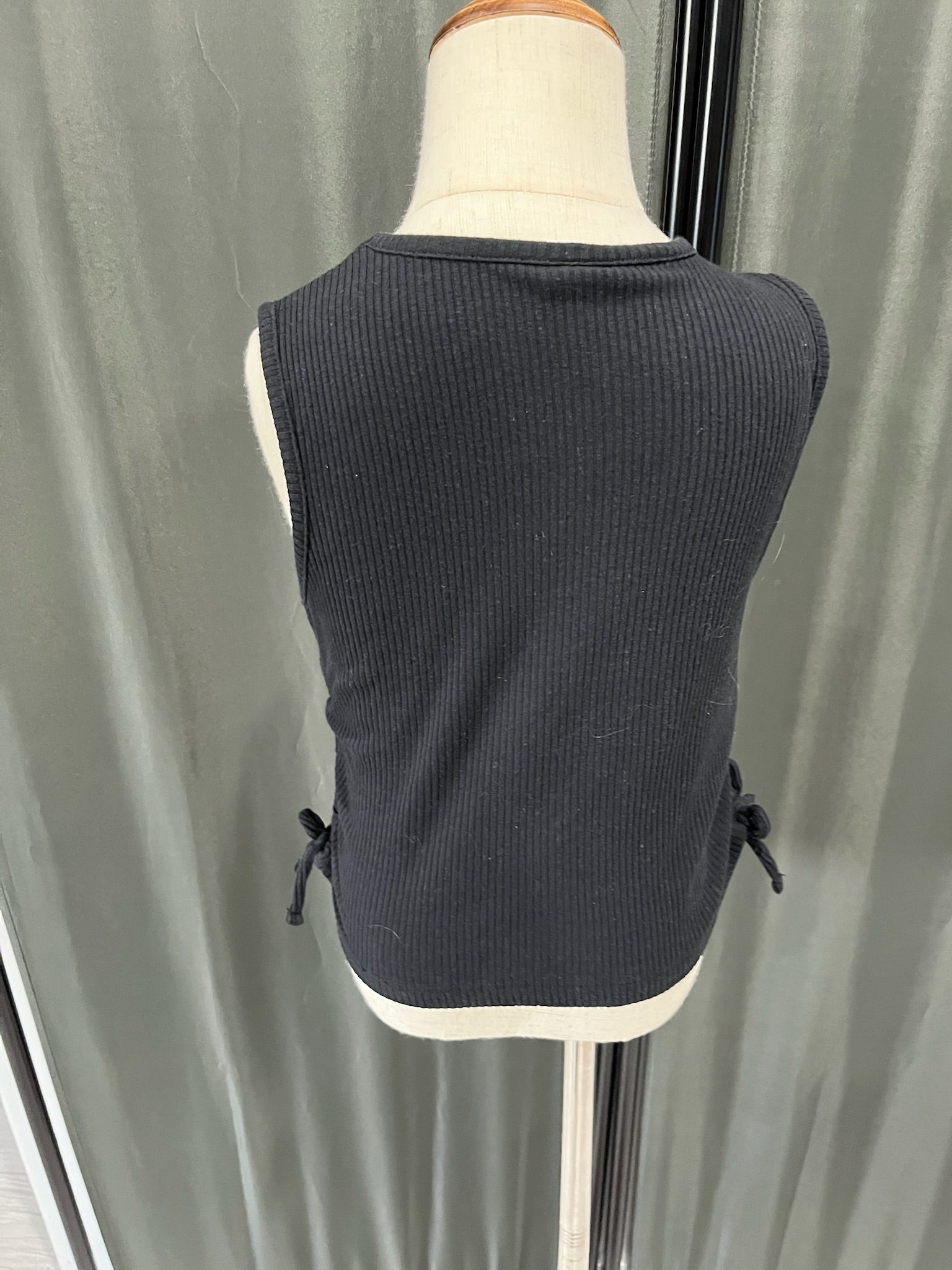 Girls Black Tank Top image 1
