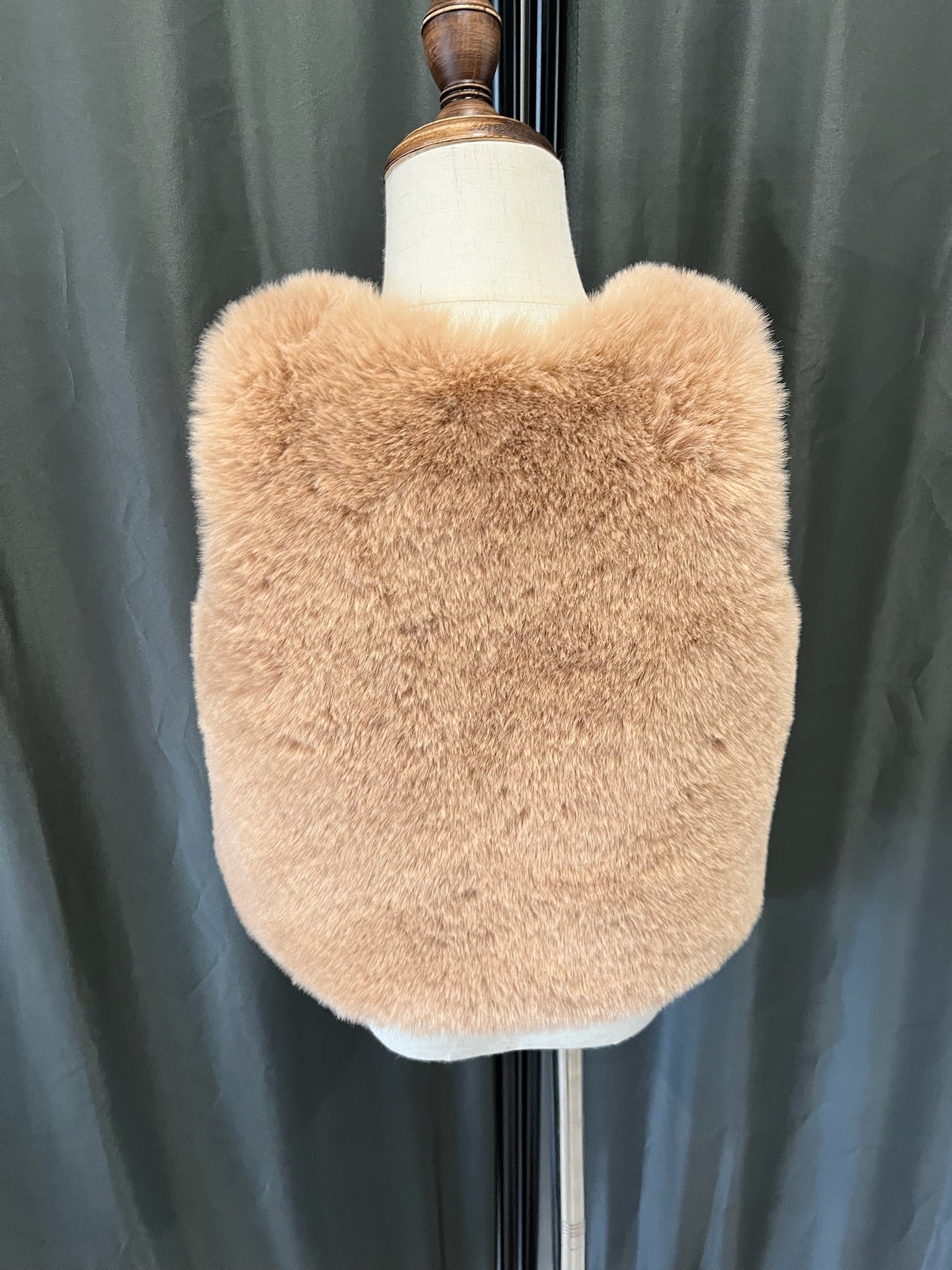 Girls Fuzzy Vest image 2