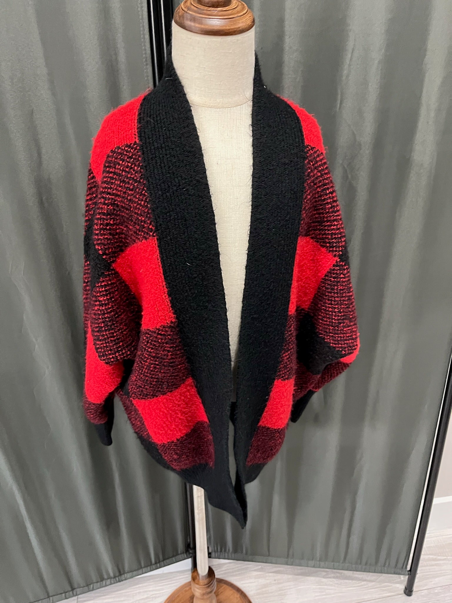 Girls Flannel Cardigan  image 1