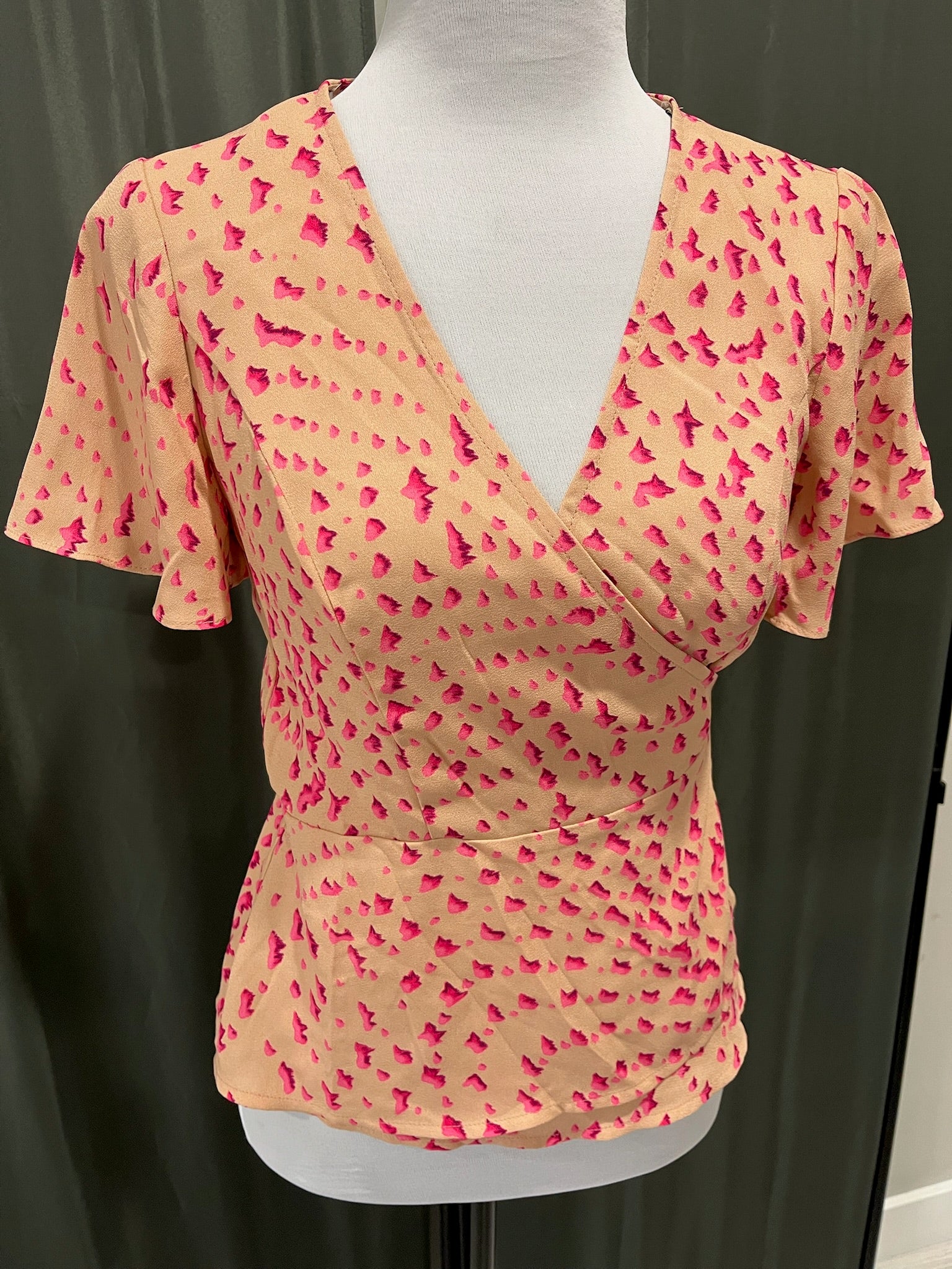 Women’s Peach Orange Top image 1