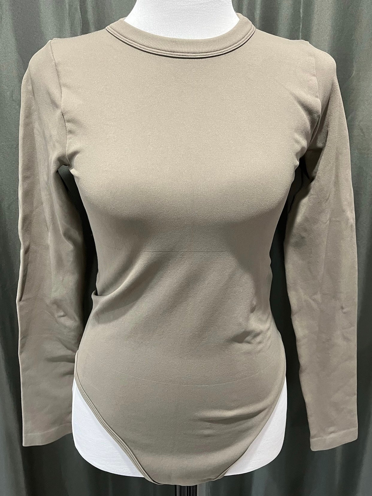 Bodysuit (Black & Beige Avail) image 3