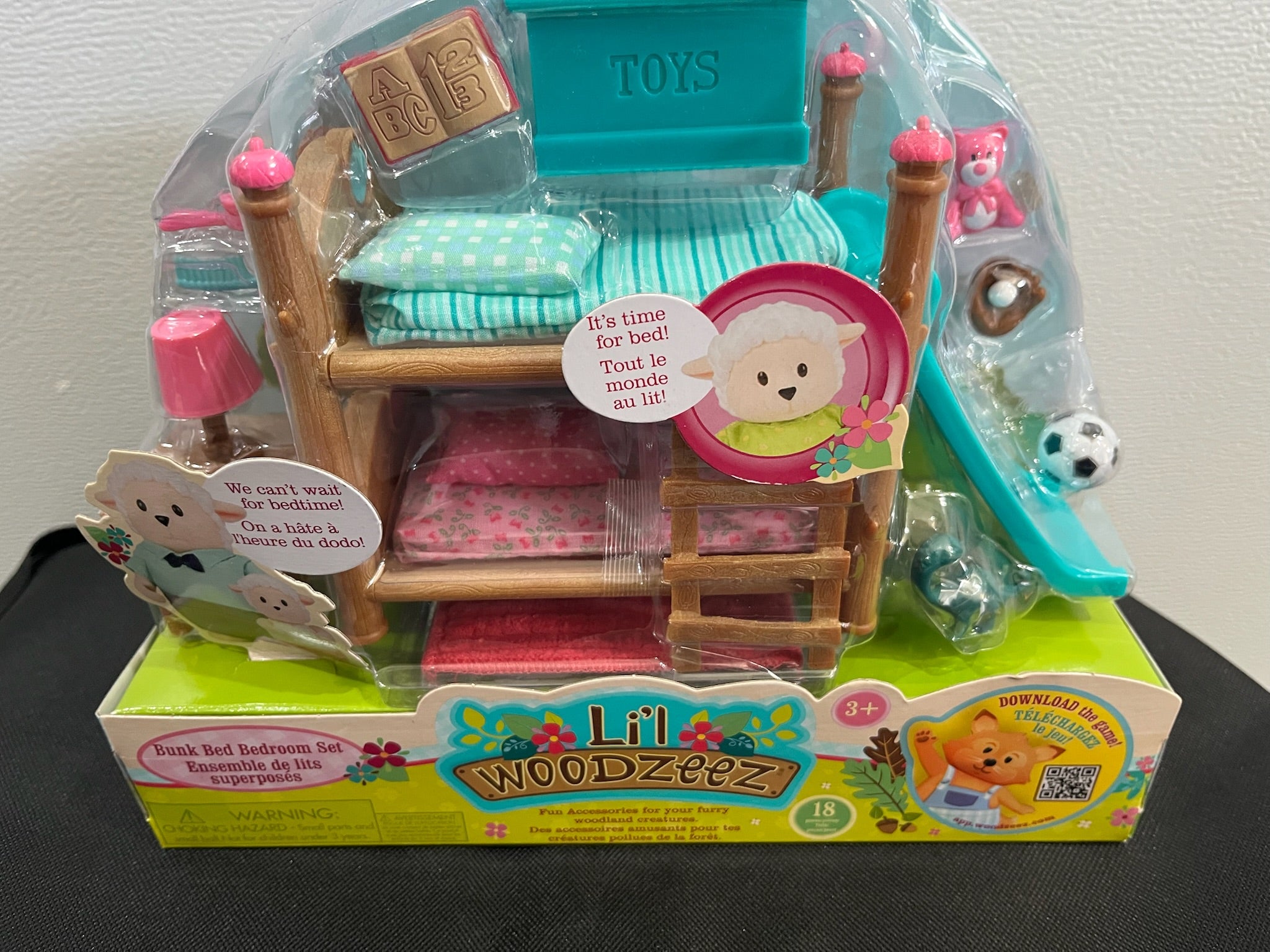 Lil Woodzeez Bunk Bed Bedroom Toy Set image 4