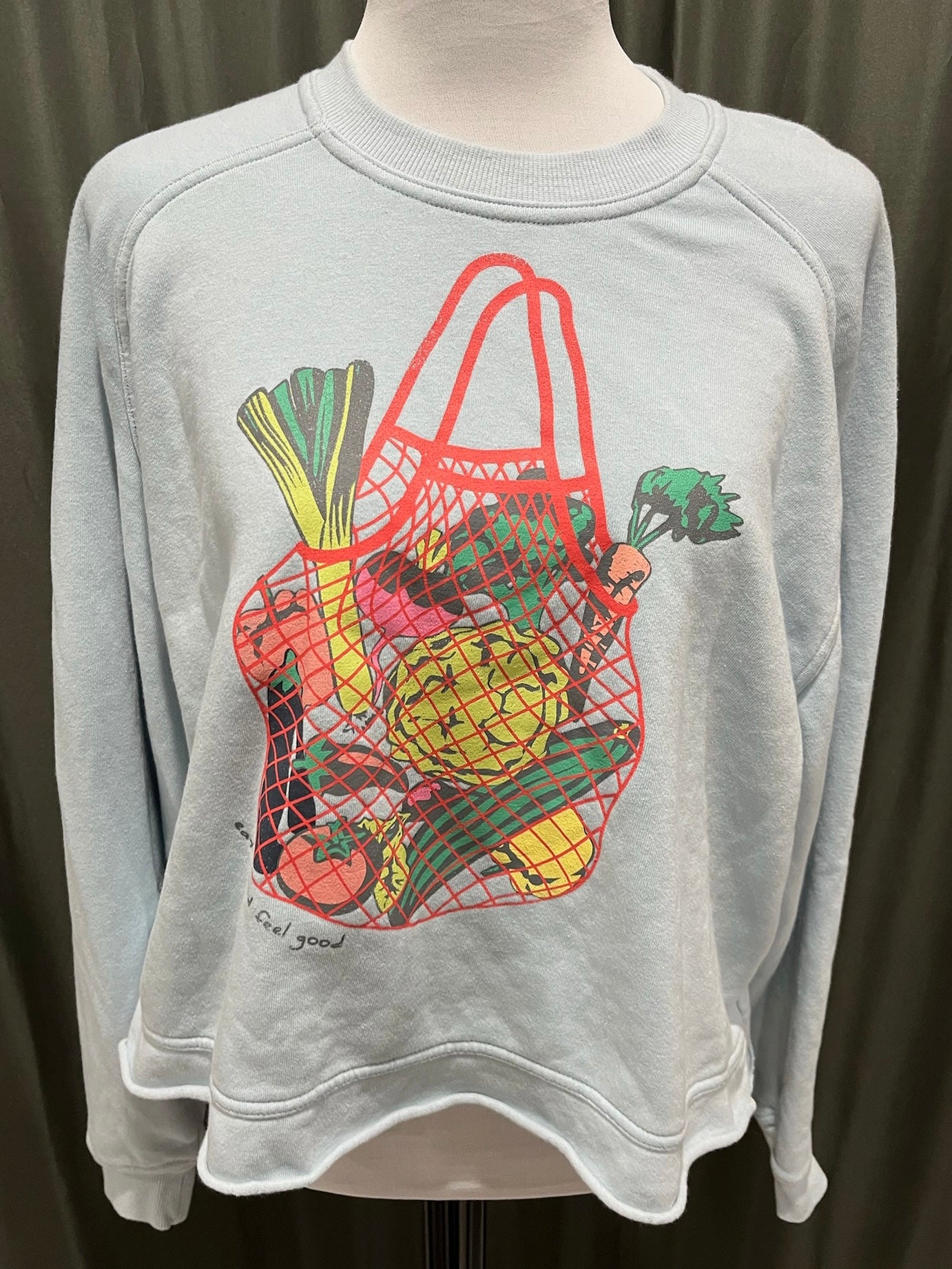 Blue Crewneck Sweater image 0