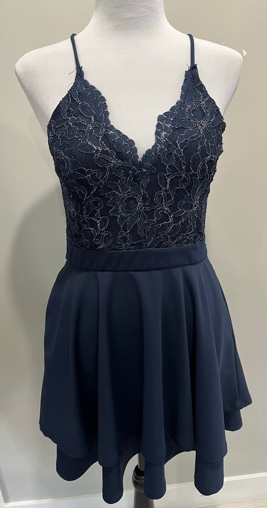 Women’s Navy Blue Dress image 0