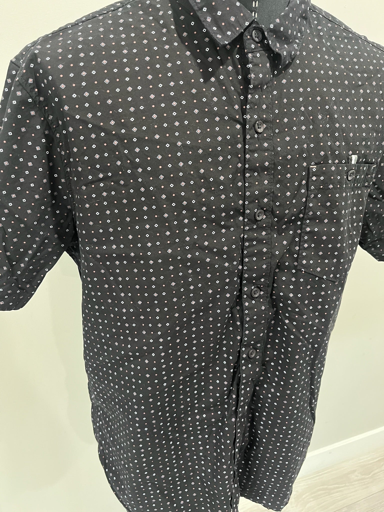 Men’s Black Button Up Shirt image 1