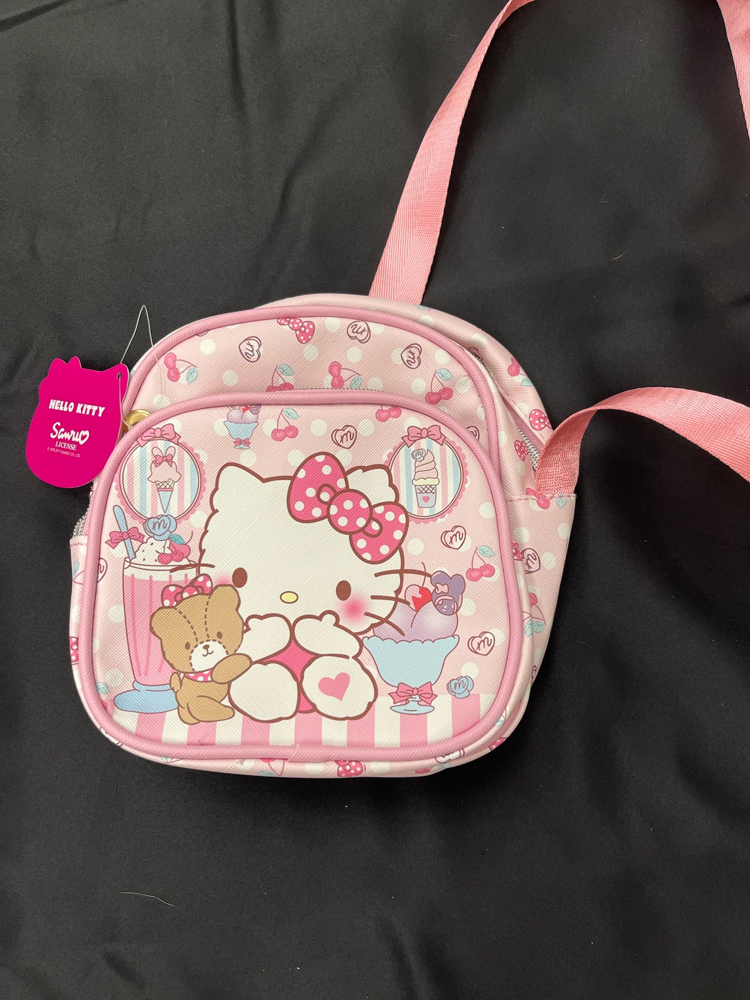 Girls Hello Kitty Small Crossbody Bag