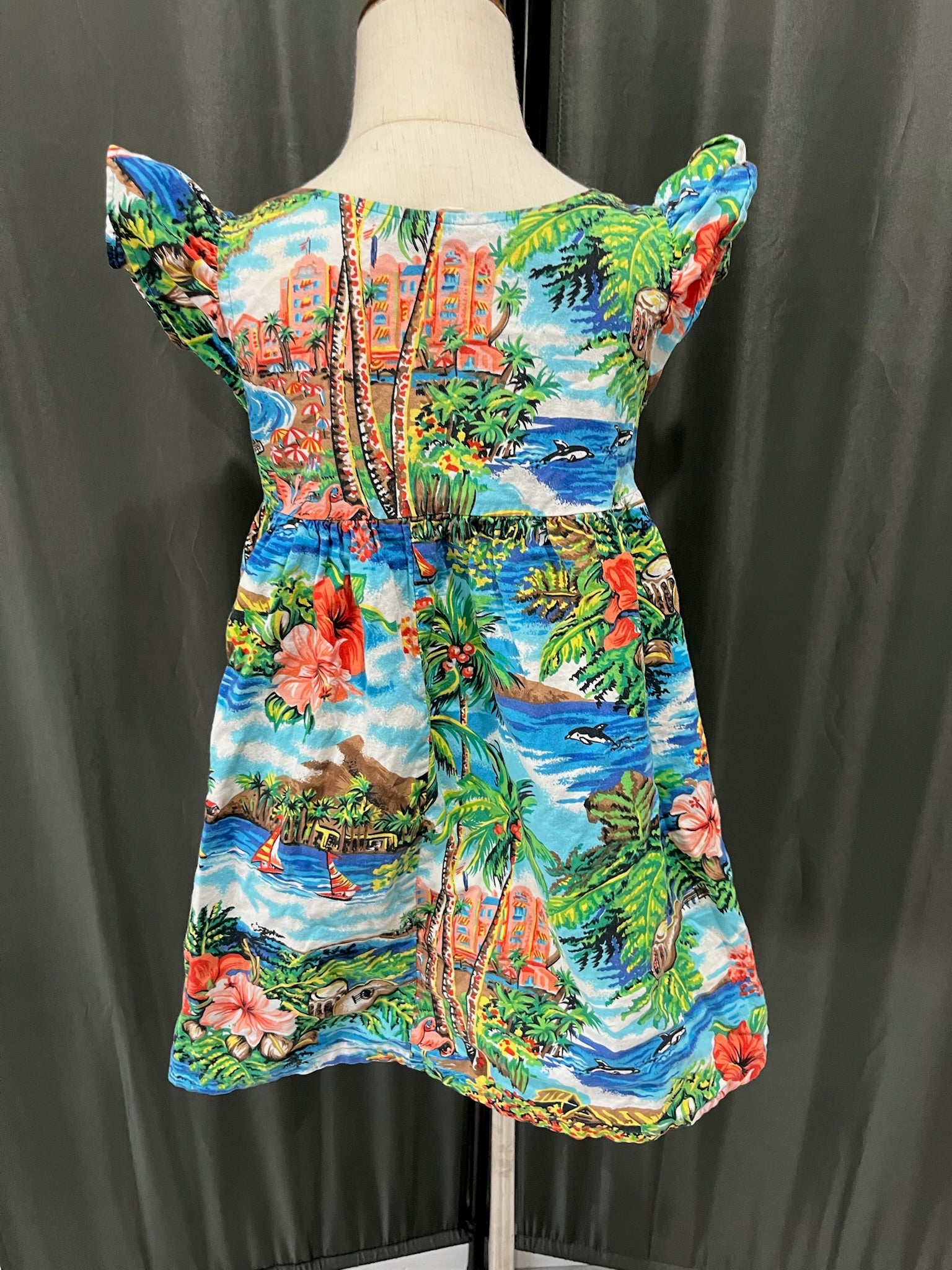 Girls Hawaiian Dress image 2