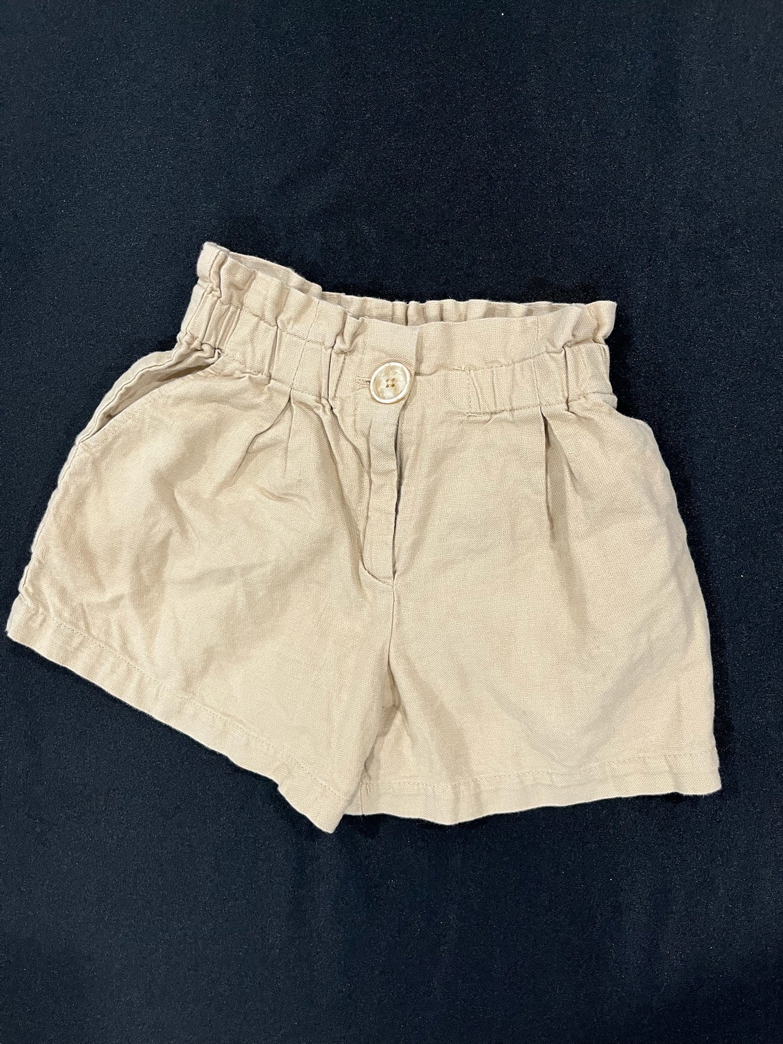 Girls Khaki Shorts image 0