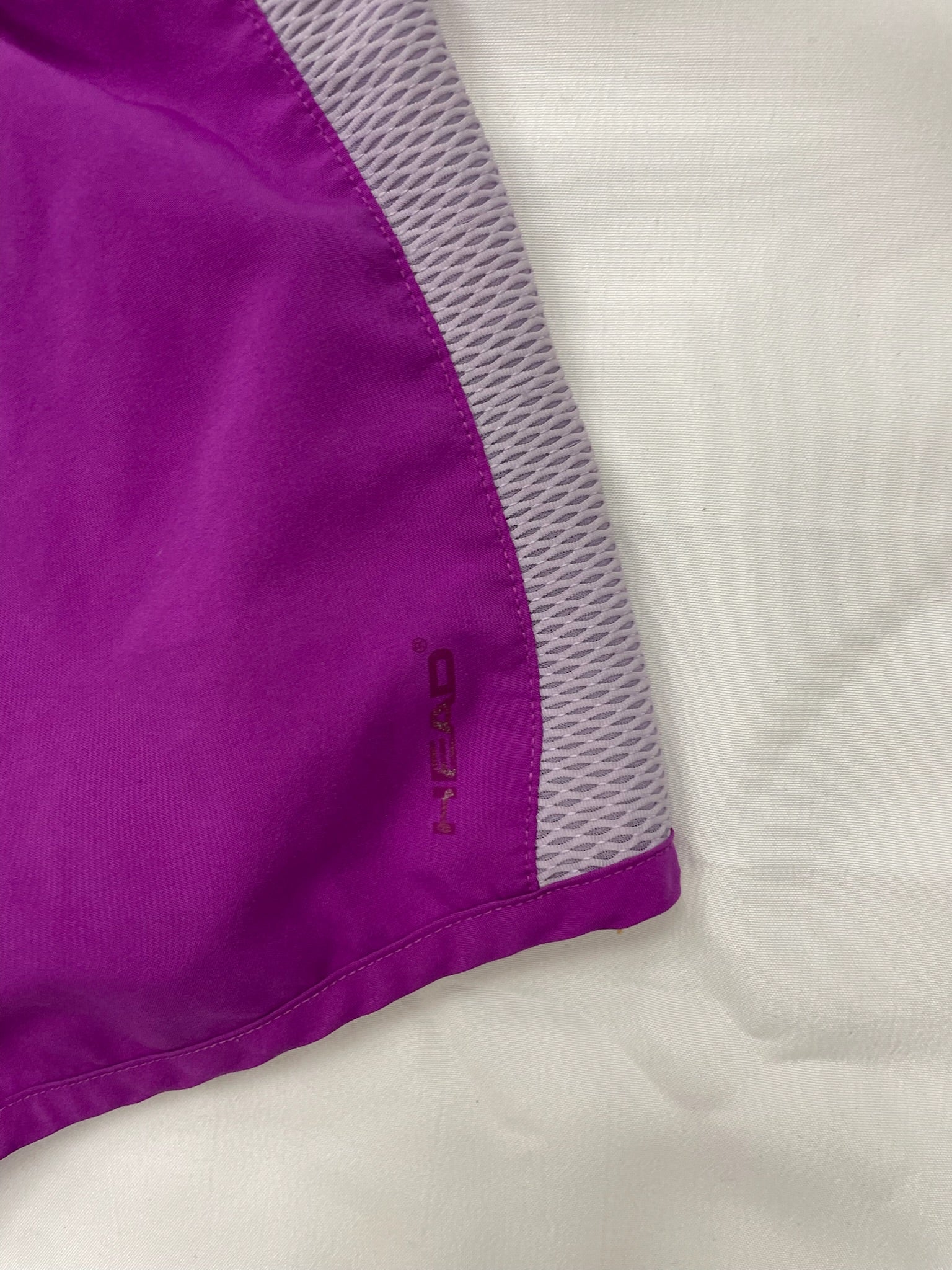 Girls Purple Athletic Shorts