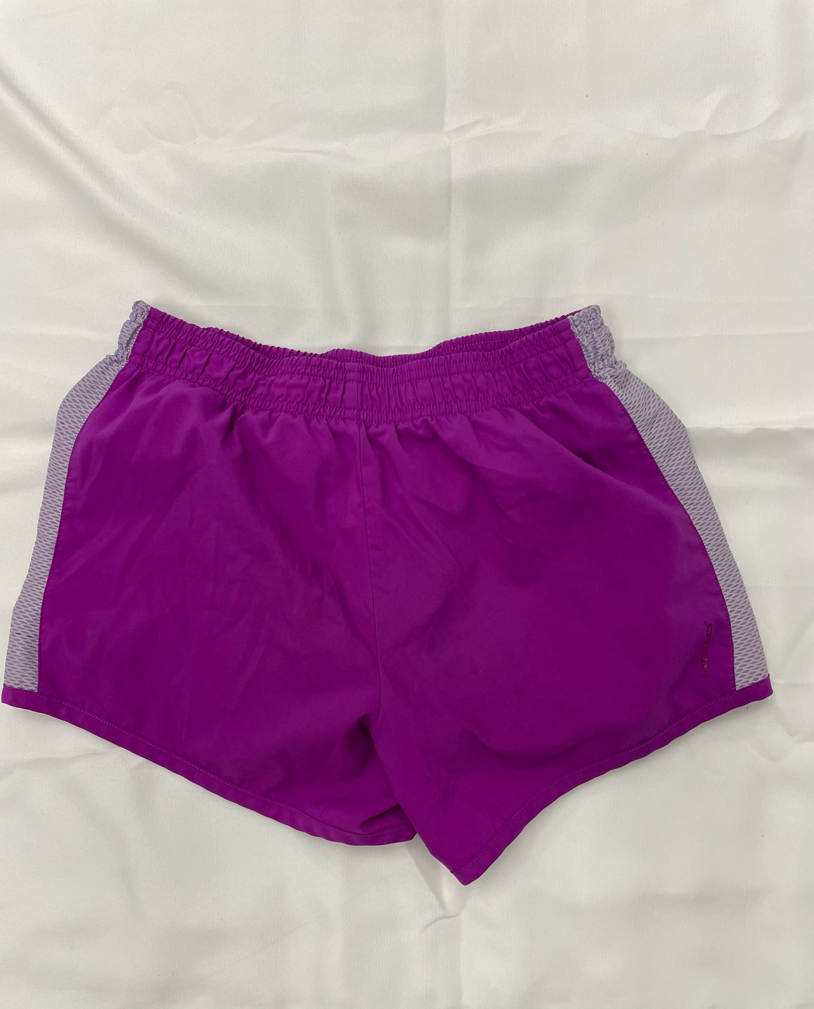 Girls Purple Athletic Shorts