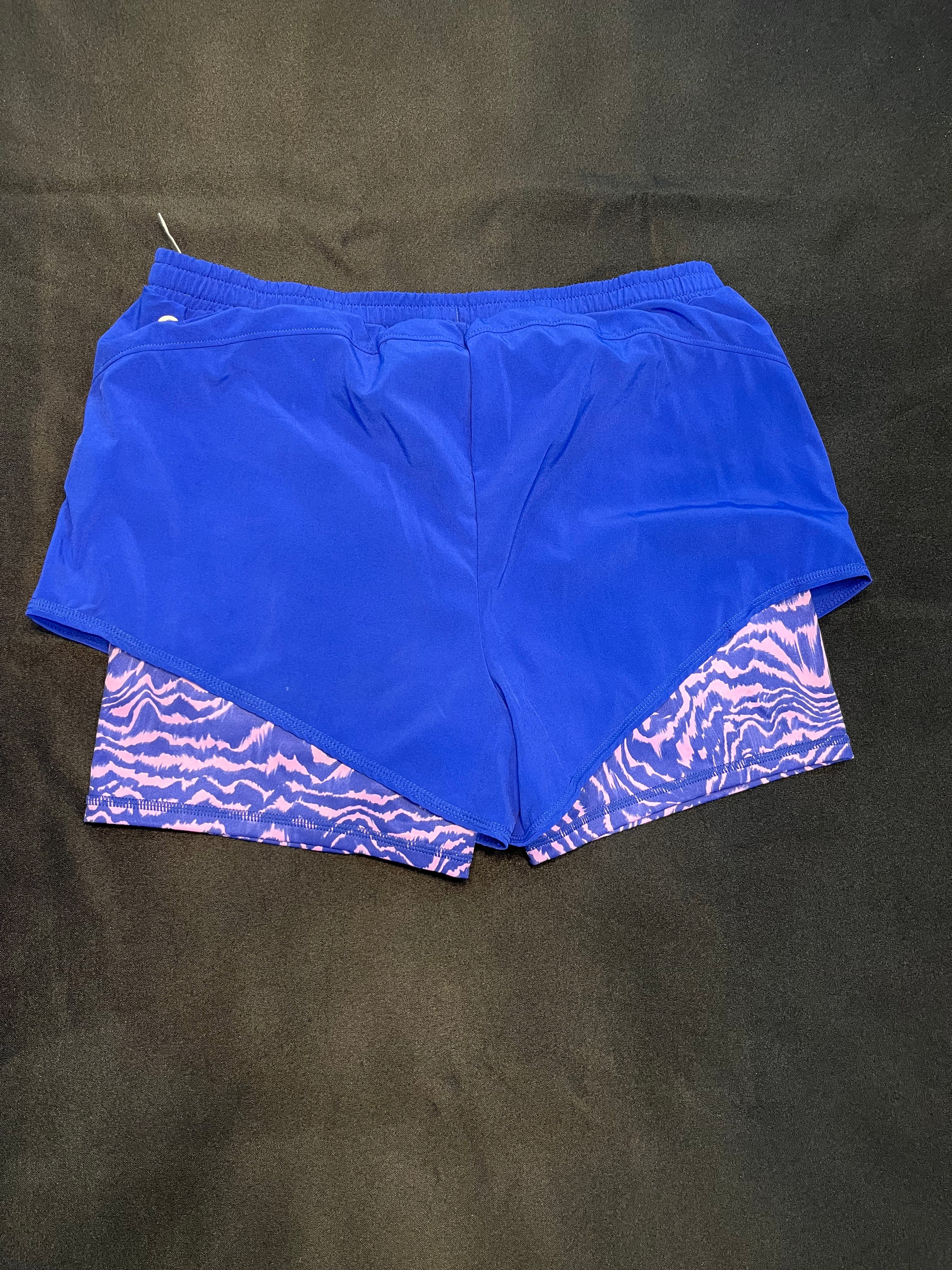 Blue Exercise Shorts image 1