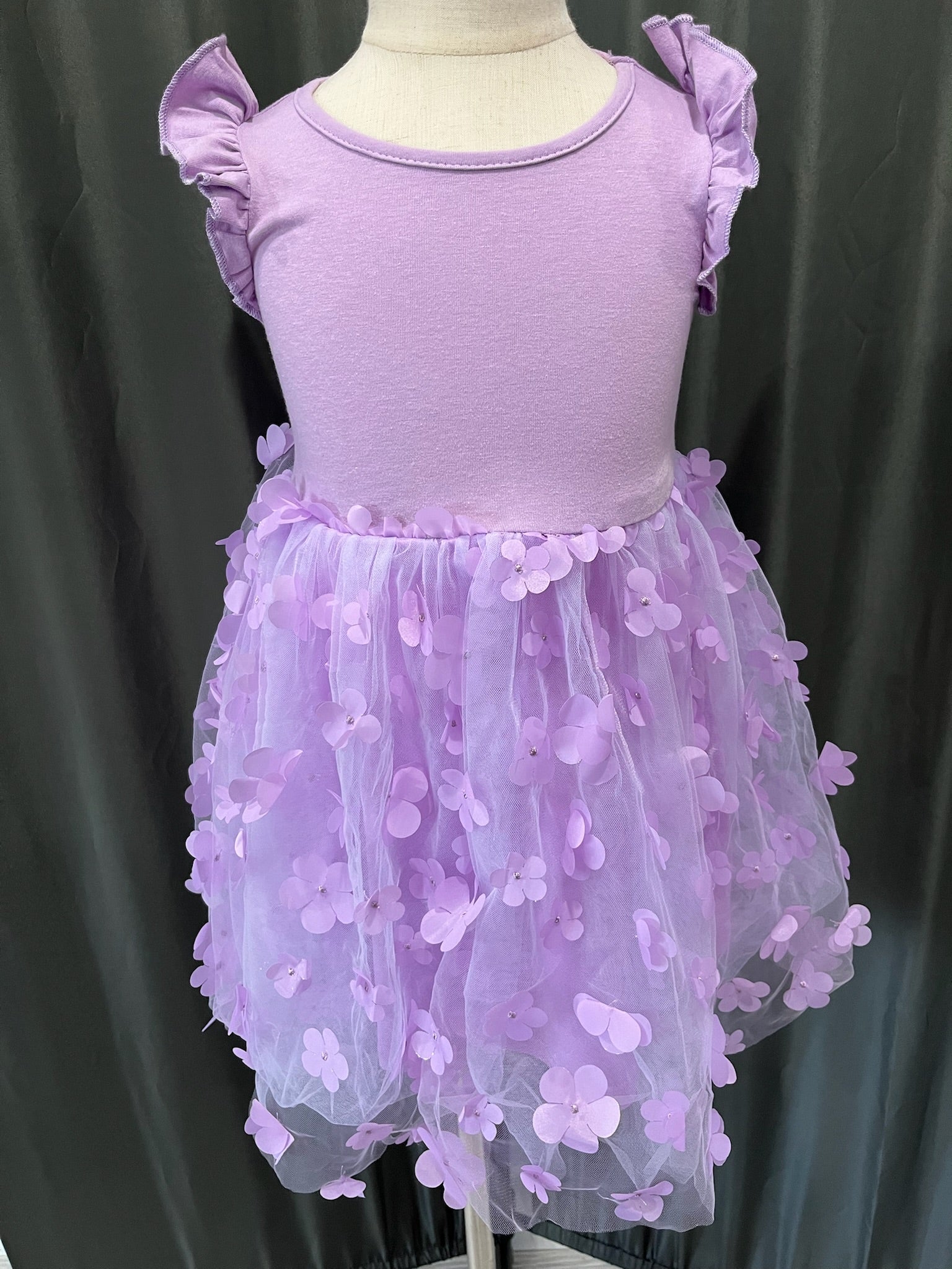 Girls Purple Dress image 1