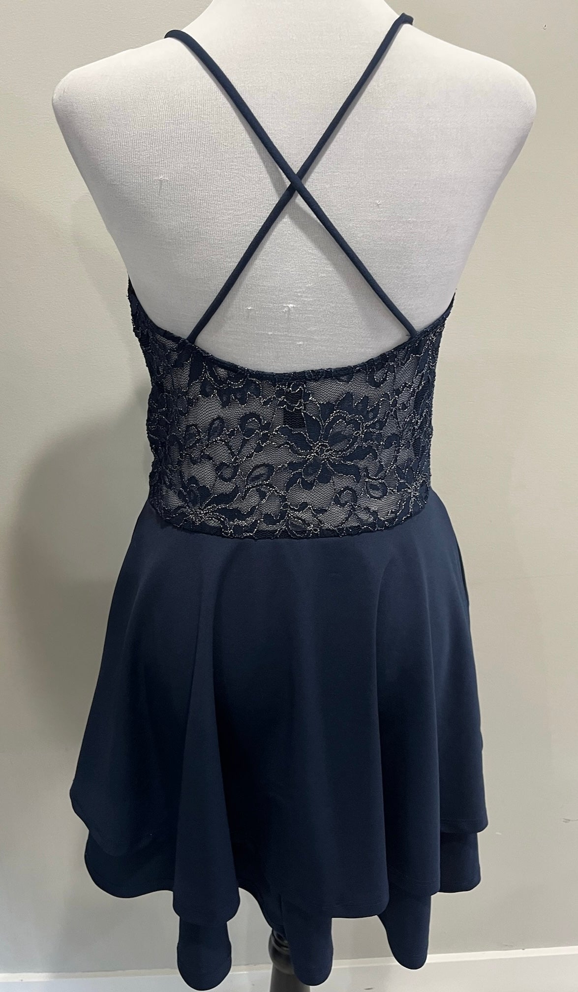 Women’s Navy Blue Dress image 2