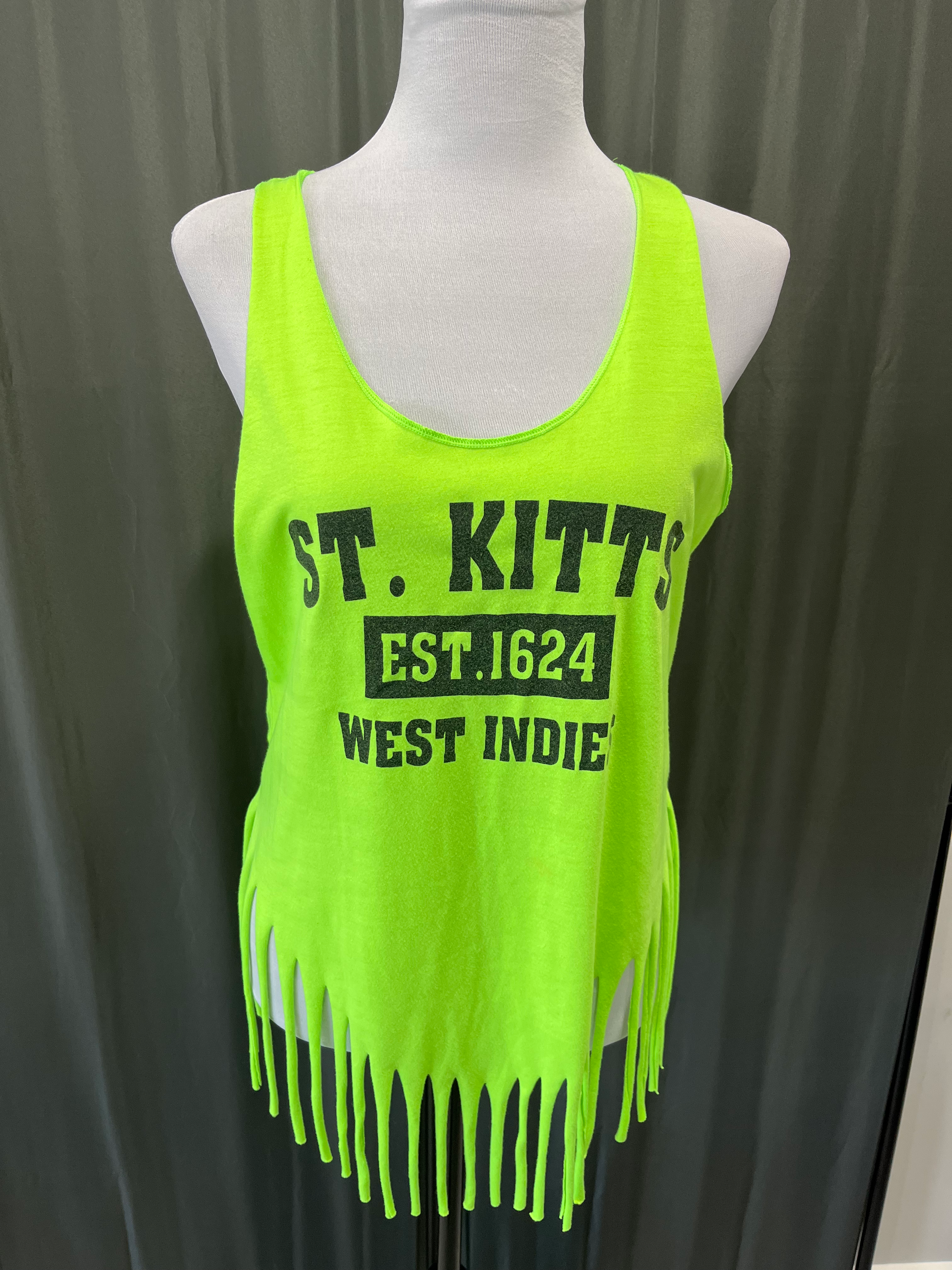 Women’s Green St Kitts Tank Top image 0