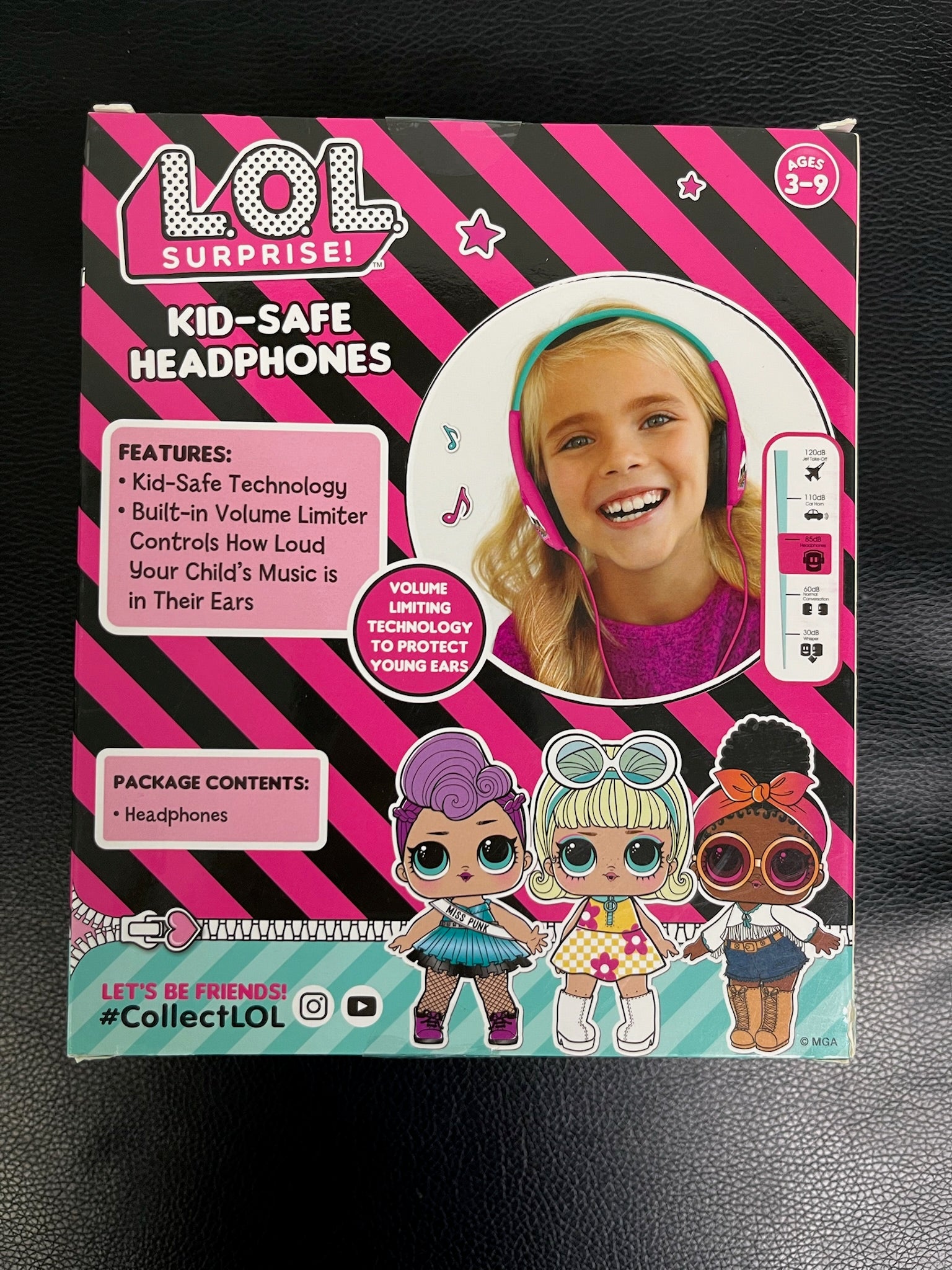 LOL Surprise Kid Safe Headphones image 1