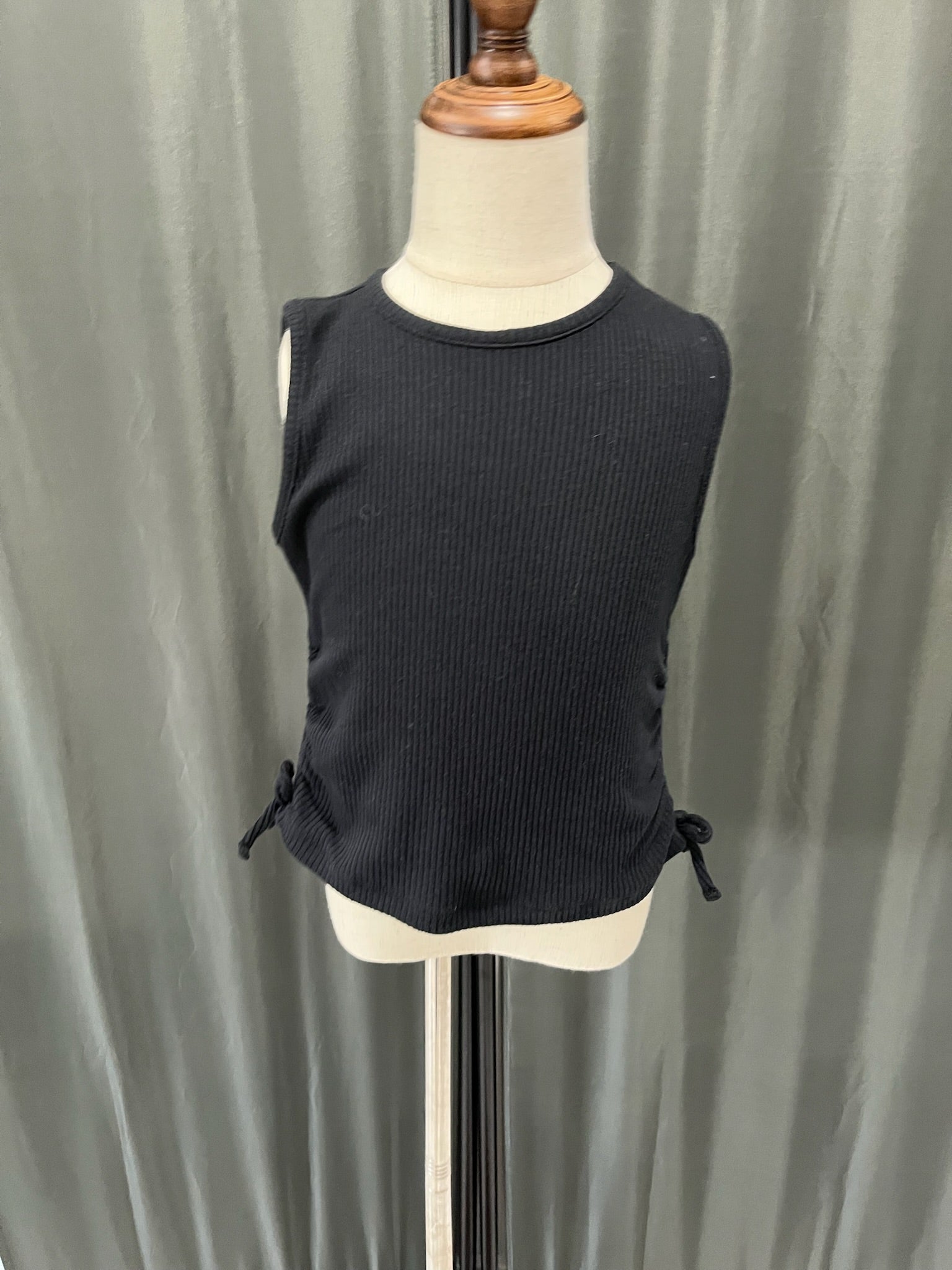 Girls Black Tank Top image 0