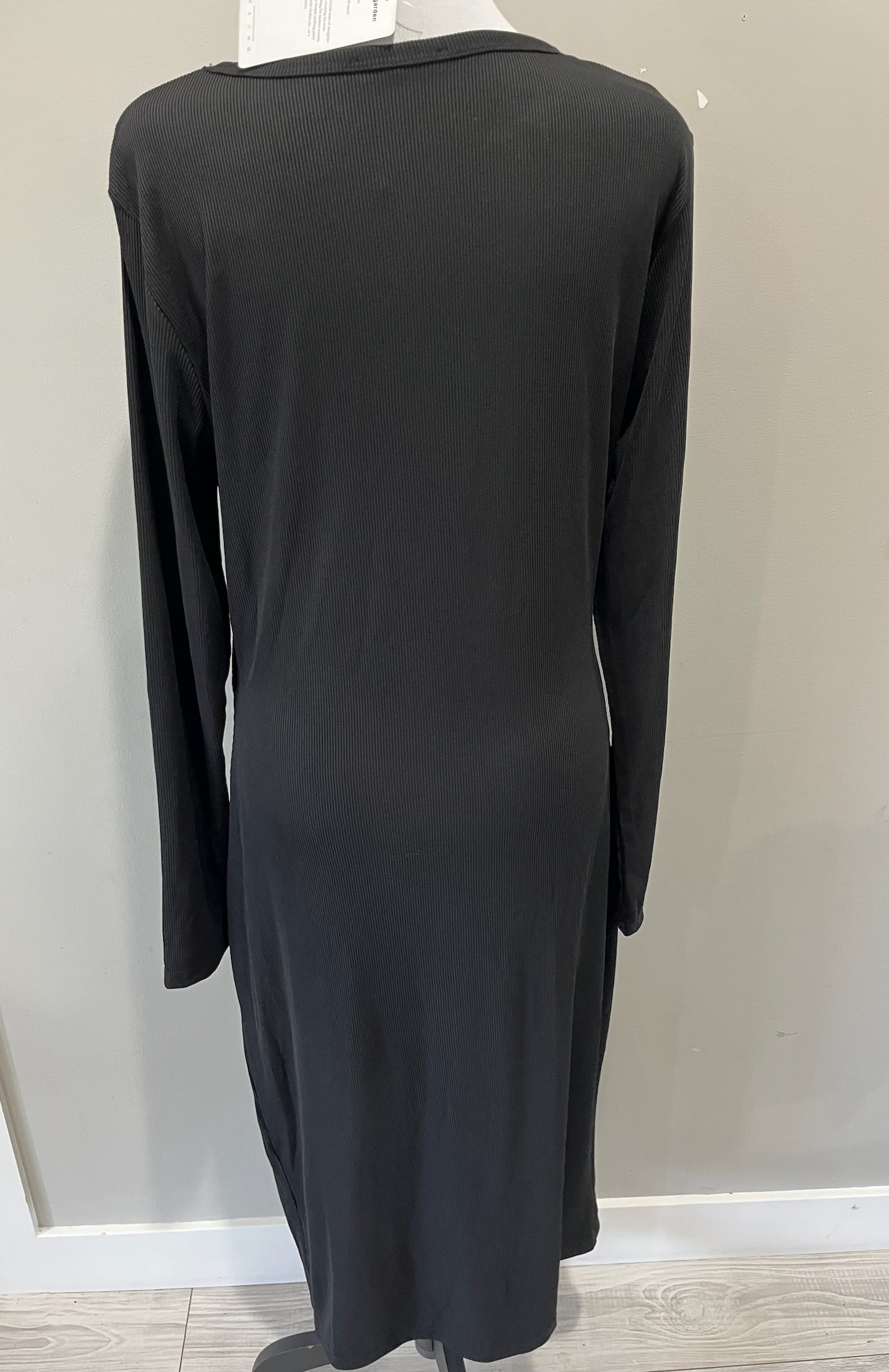 Women’s Black Dress With Bare Midriff image 1