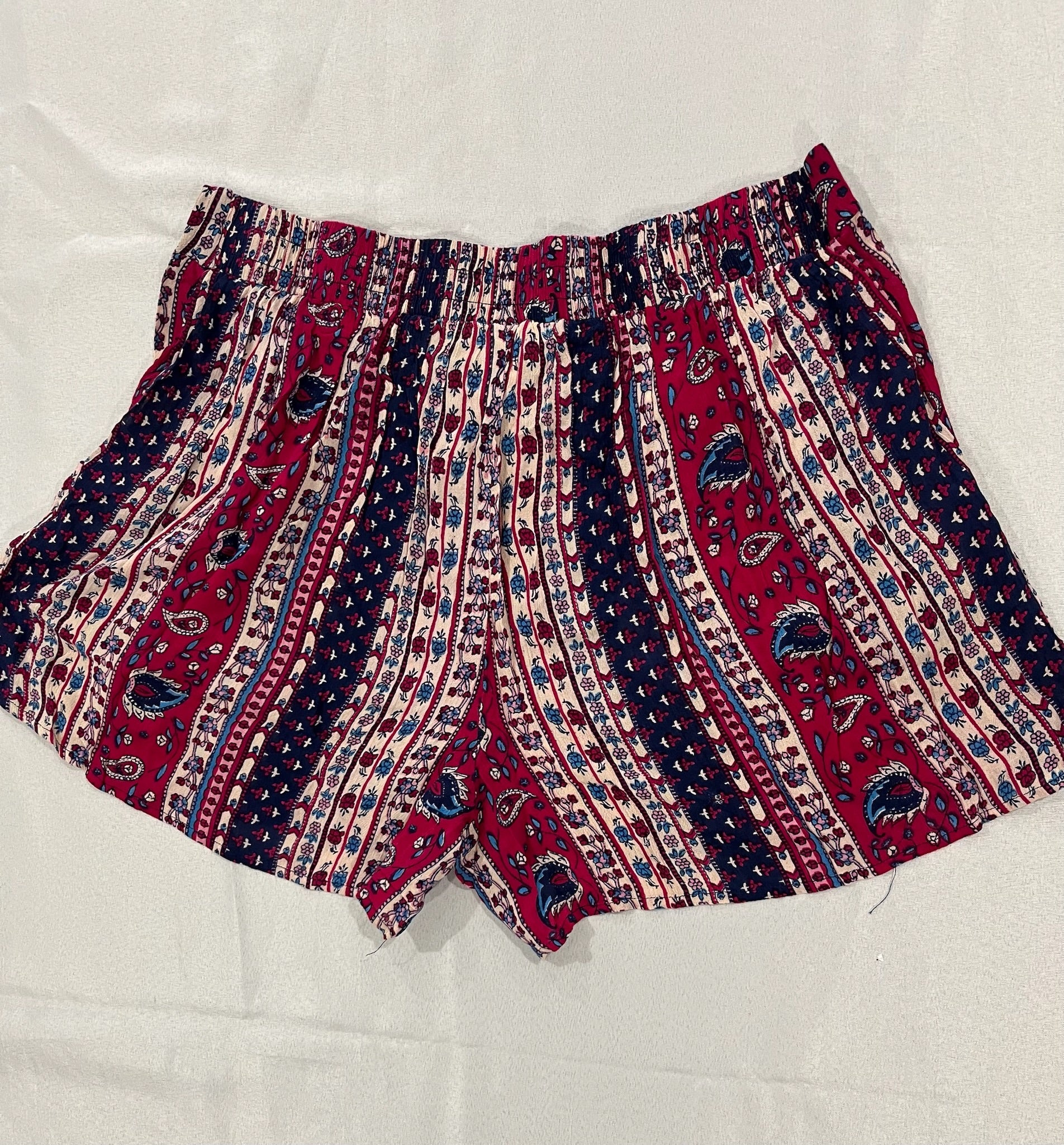 Women’s Boho Summer Beach Shorts With Pockets image 2