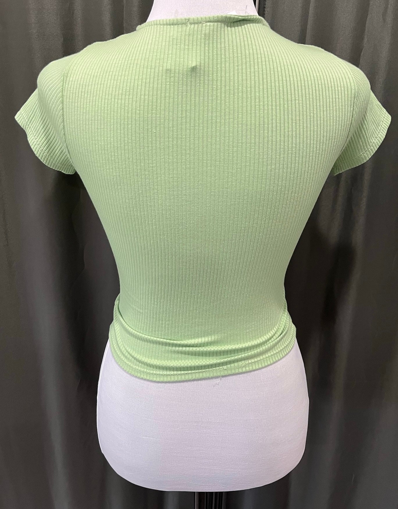 Women’s Green Crop Top image 2